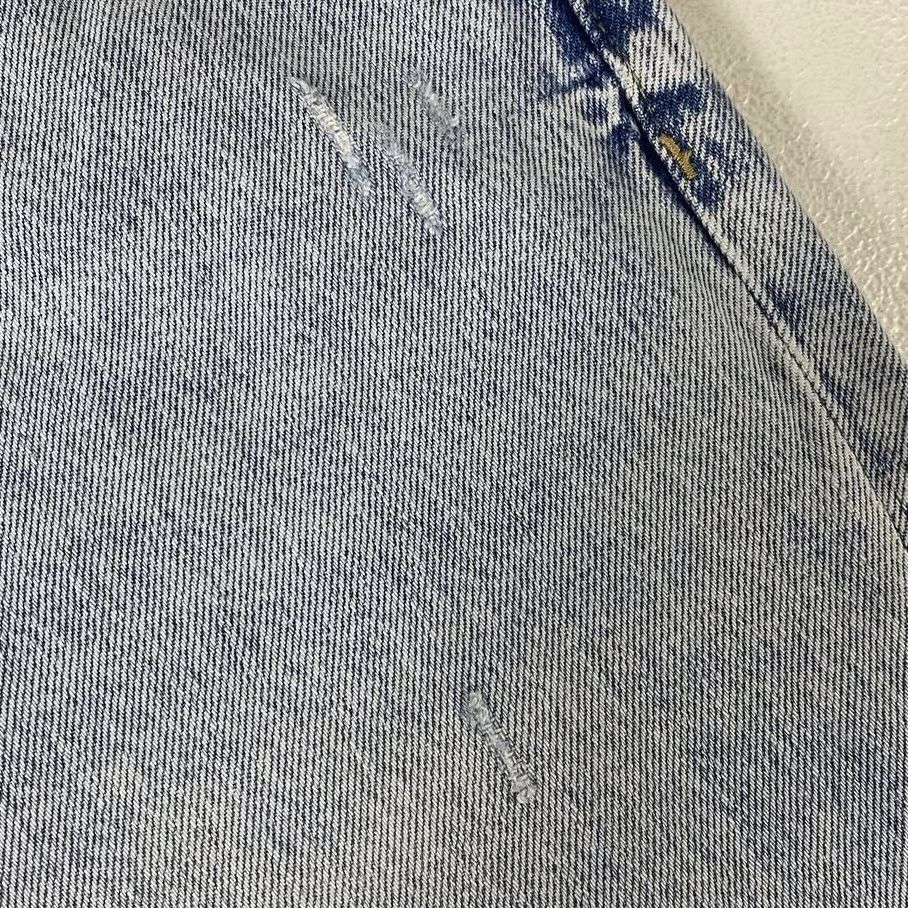 Zara Zara y2k style distressed jeans pants Size US 35 - 5 Thumbnail