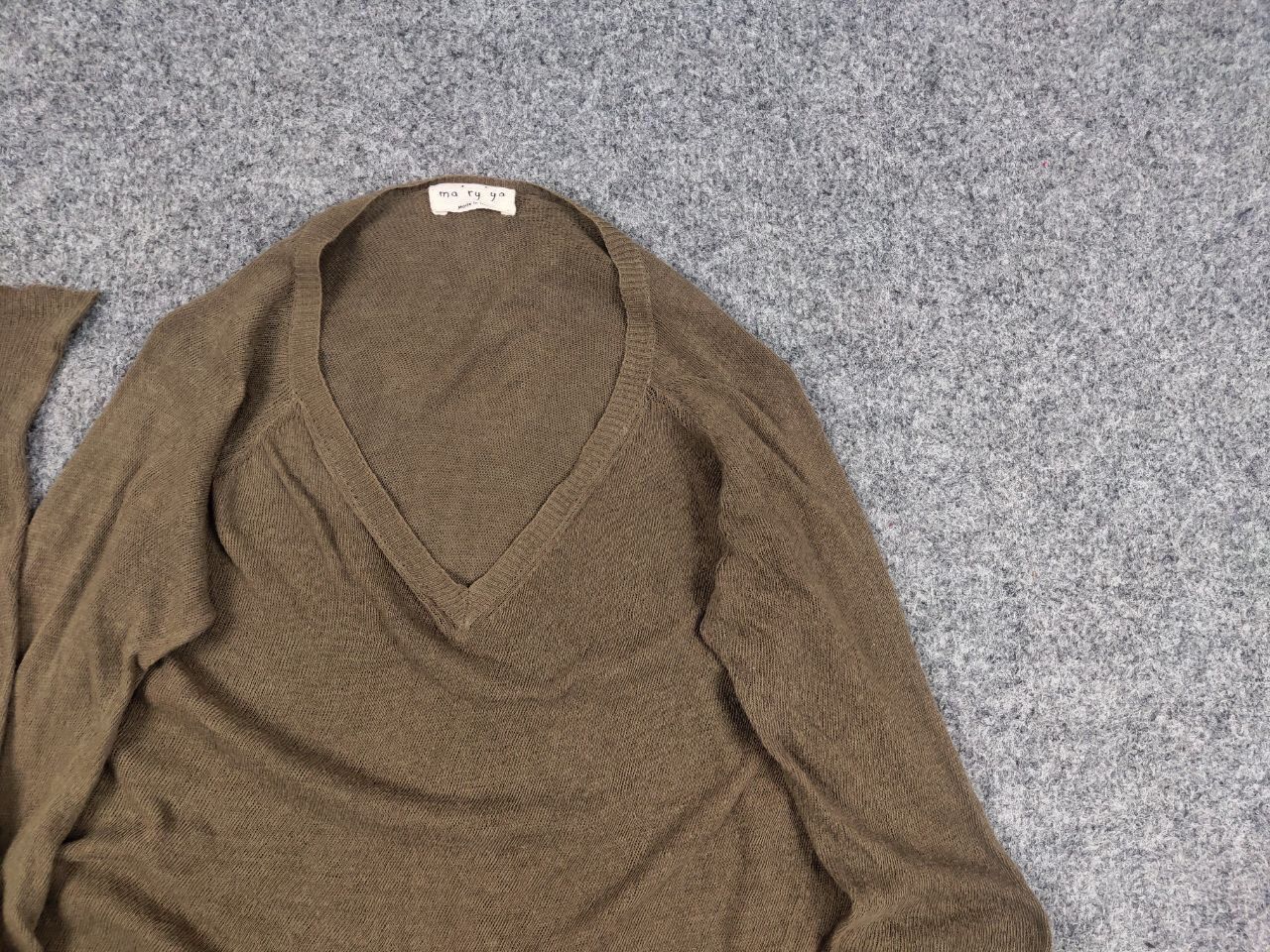 Other Ma'Ry'Ya Design Light Asymmetric Oliver Sweater Linen Cotton Size S / US 4 / IT 40 - 7 Thumbnail