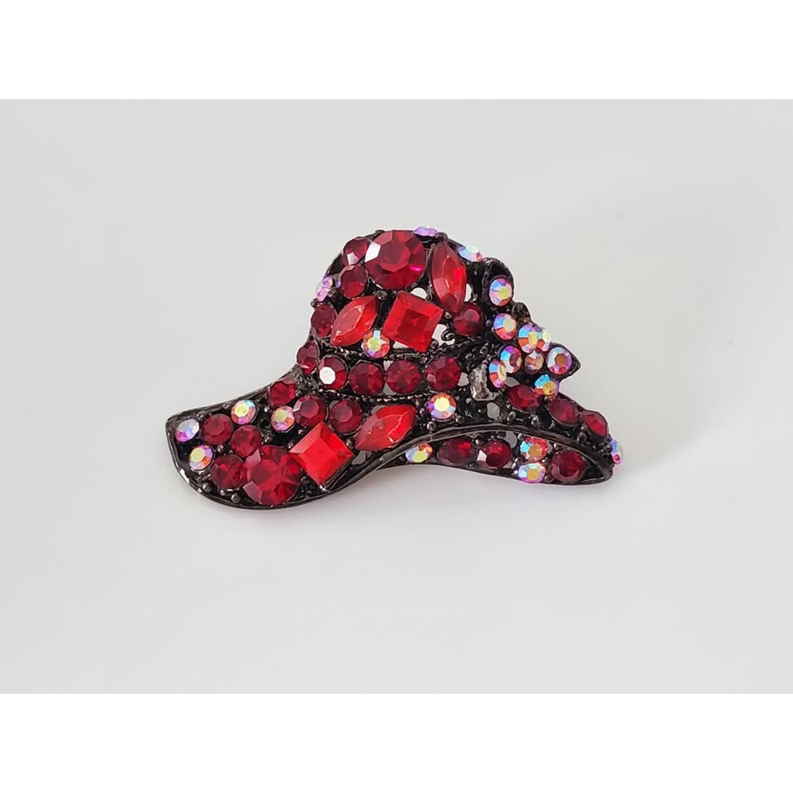Other Vintage Red Hat Society Brooch Pin Size ONE SIZE - 2 Thumbnail