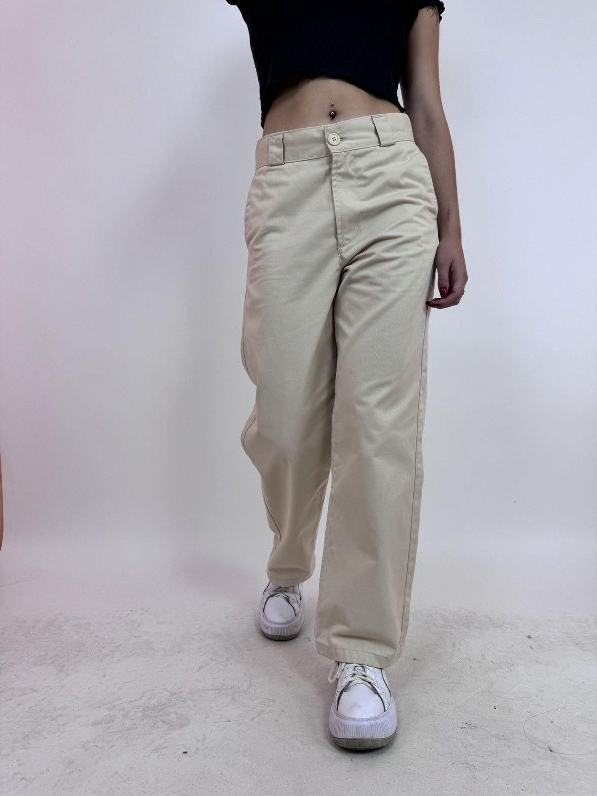 Designer × Japanese Brand Sweet SKTBS chinos beige Baggy pants Womens size XS Size 24" / US 00 / IT 34 - 12 Thumbnail