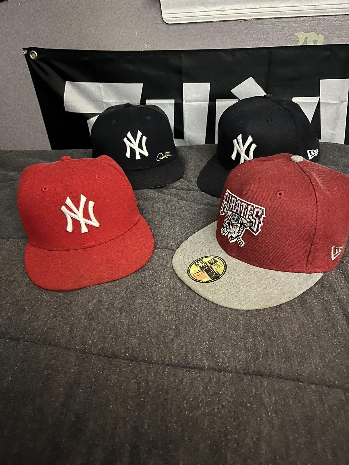 New Era FOUR NEW ERA HATS - 3 FITTED, 1 SNAPBACK - TAKE ALL FOR $50 Size ONE SIZE - 1 Thumbnail