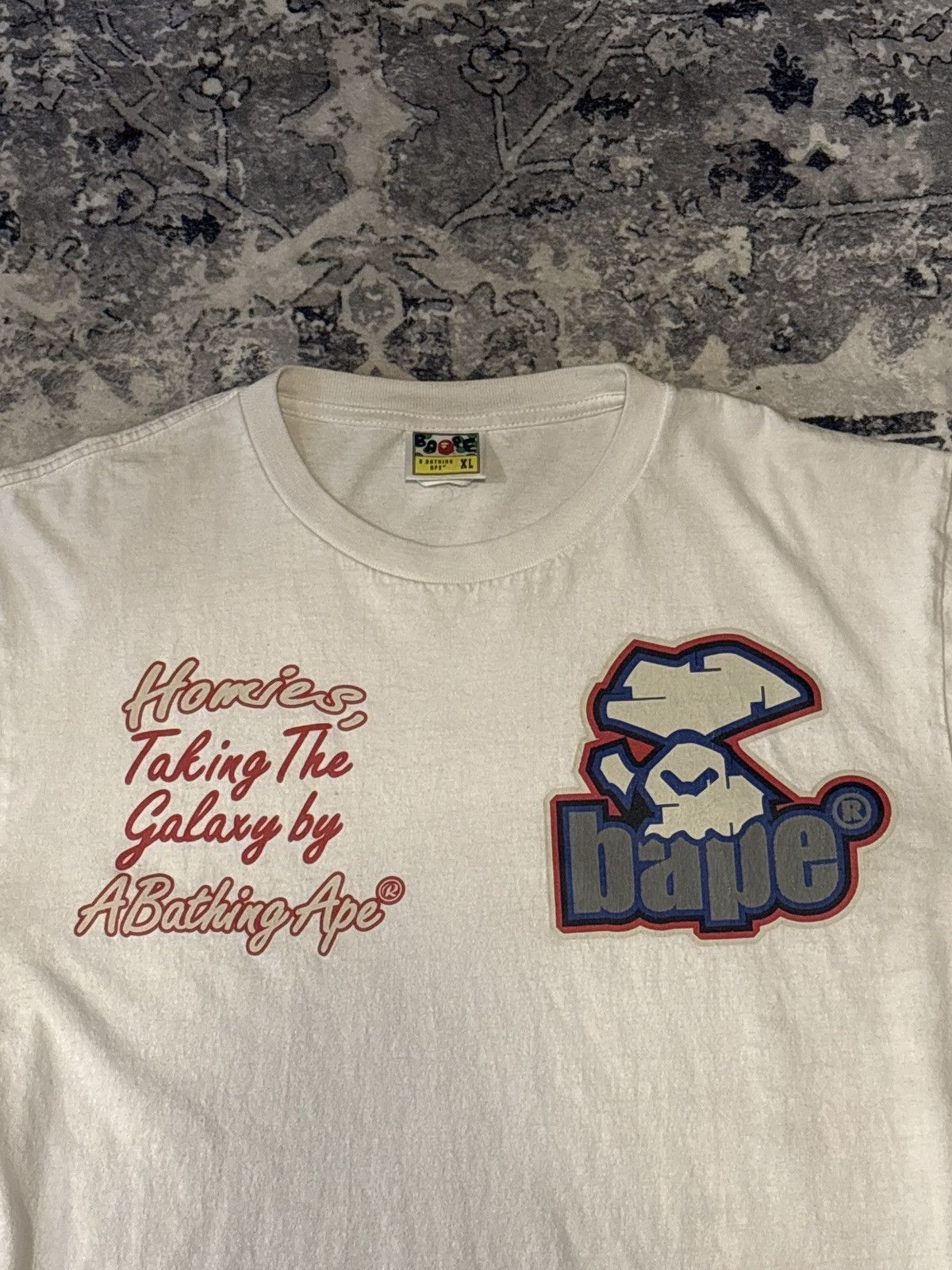 Bape BAPE Multi Motif Tee Size US XL / EU 56 / 4 - 2 Thumbnail
