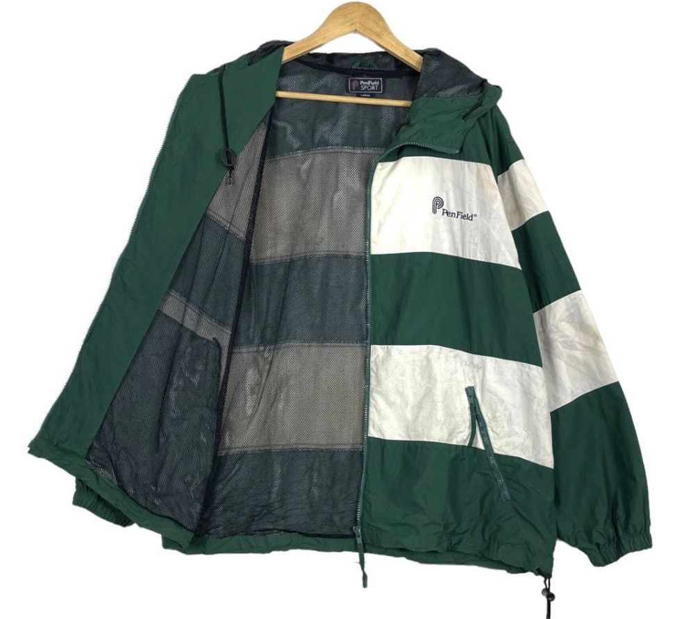 Japanese Brand × Penfield 💥PENFIELD WINDBREAKER STRIPED ZIPPER HOODIE JACKET Size US L / EU 52-54 / 3 - 4 Thumbnail