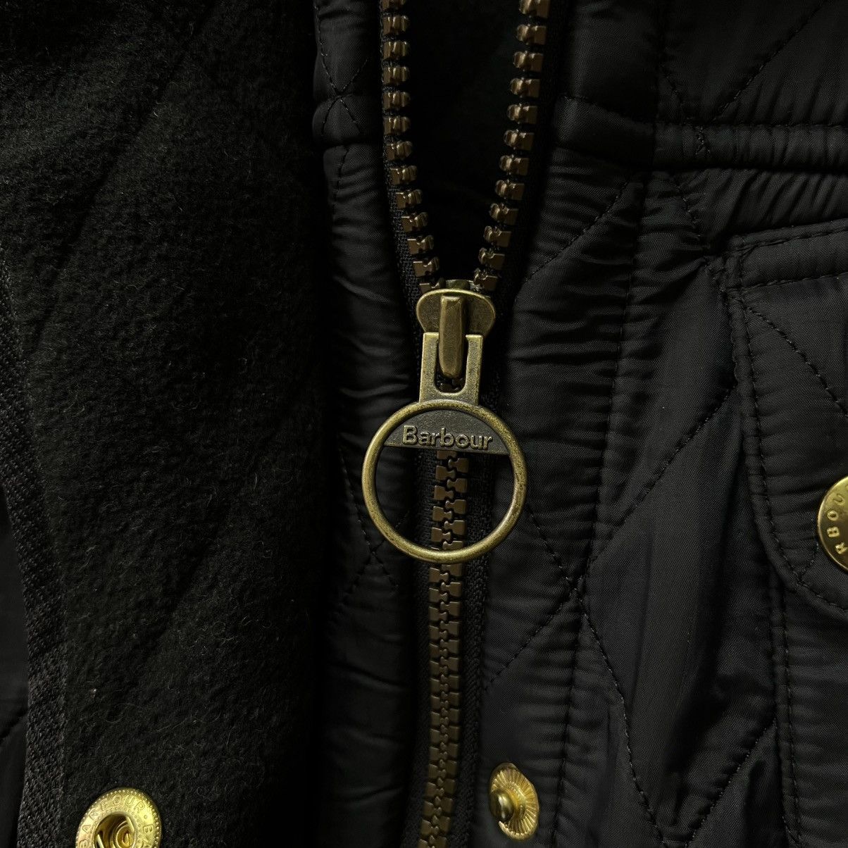 Barbour BARBOUR INTERNATIONAL Polar Quilted Jacket Belted Black Size M / US 6-8 / IT 42-44 - 15 Thumbnail