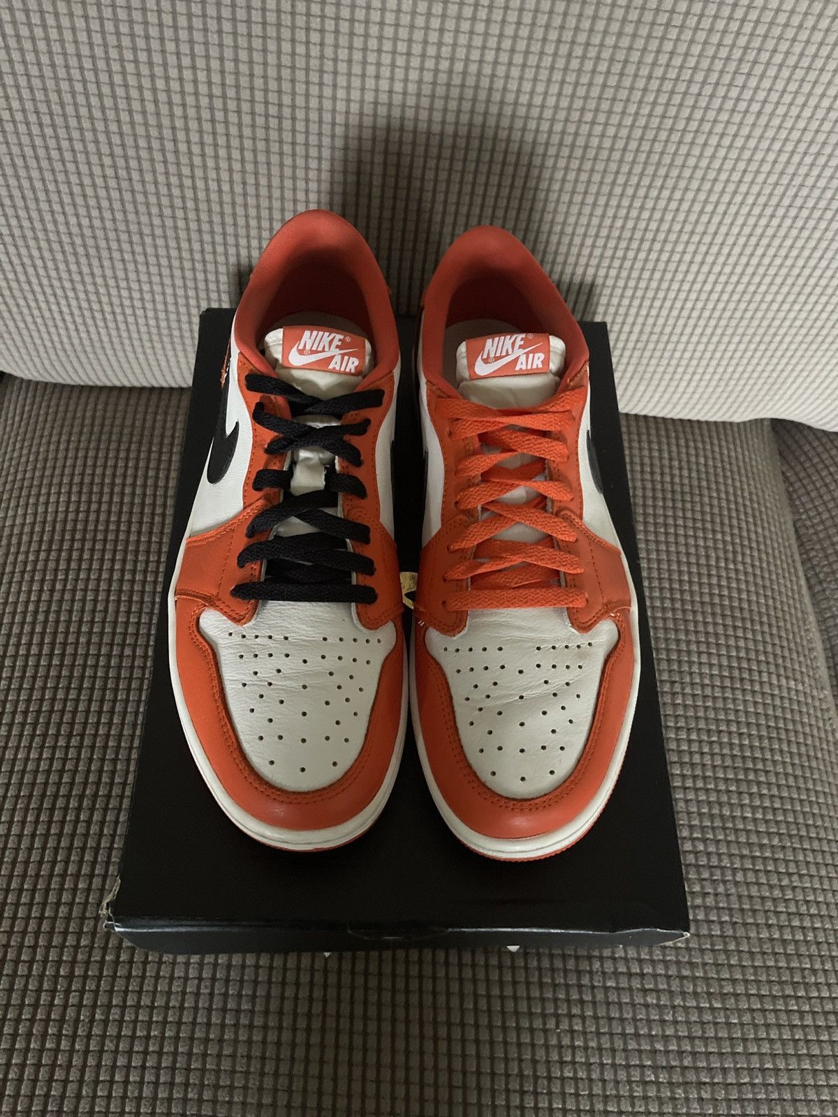 Jordan Brand Jordan 1 low starfish Size US 10.5 / EU 43-44 - 4 Thumbnail