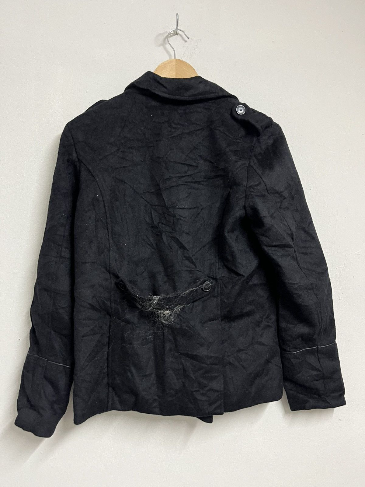 RAGEBLUE 💥Japanese Brand RAGEBLUE Wool Black Jackets Size US S / EU 44-46 / 1 - 8 Thumbnail