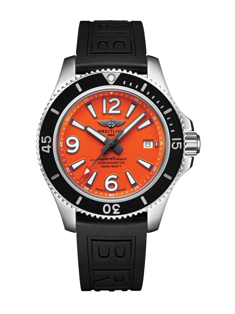 Breitling o1mt1gz0125 Size: OS / Superocean 42 Watch in Black & Orange Size ONE SIZE - 1 Thumbnail