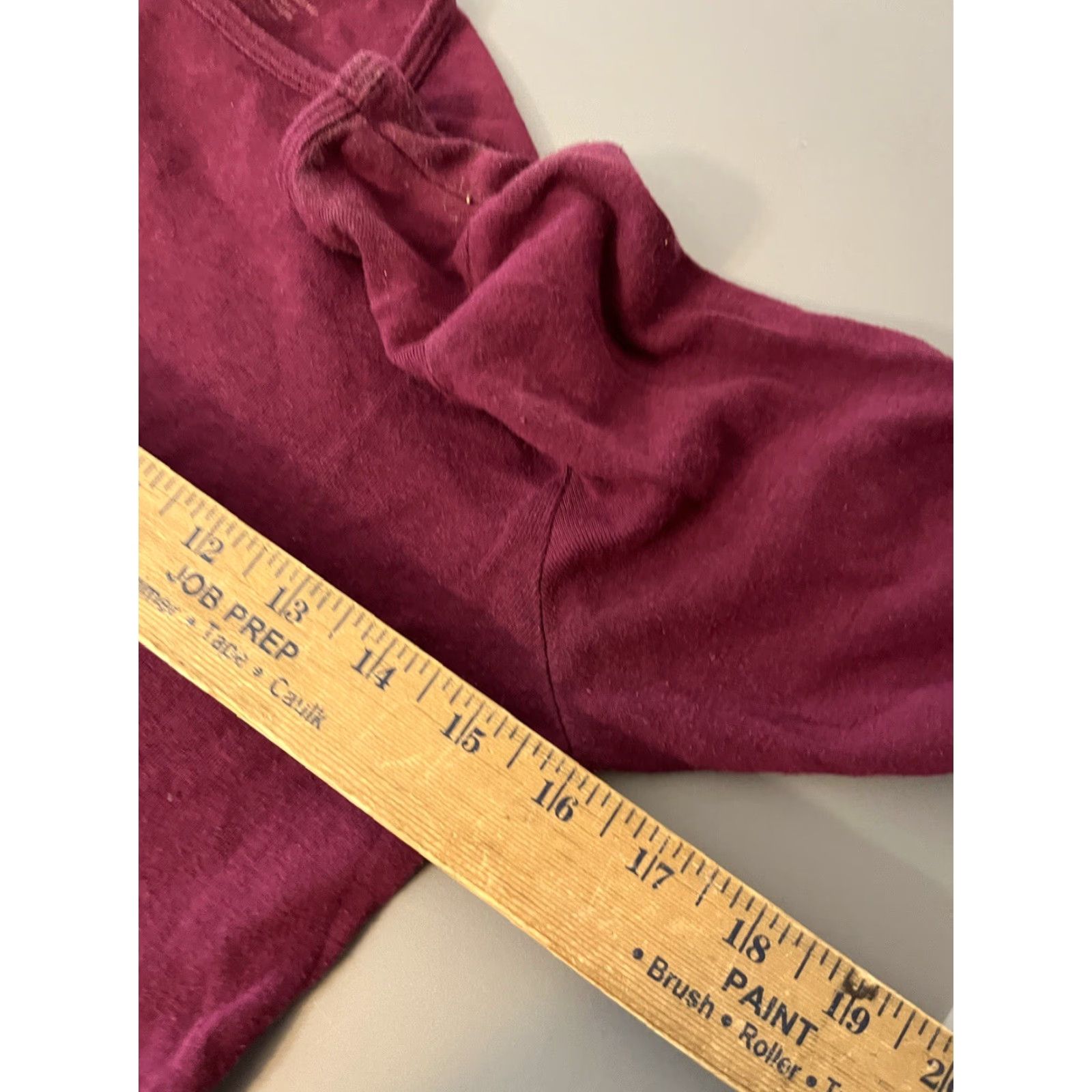 Gap Gap Women’s Small Maroon Cotton Boat Neck Long Sleeve Pullover Sweater Solid Size S / US 4 / IT 40 - 5 Thumbnail