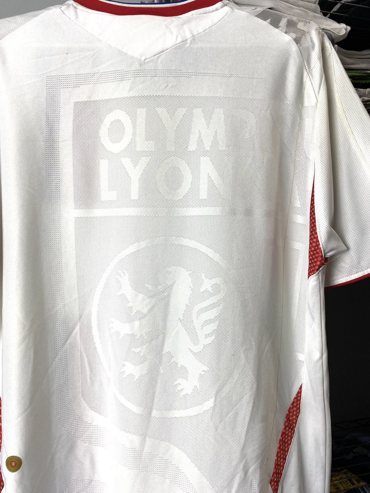 Umbro Vintage 07/08 Olympique Lyonnais Umbro Soccer Jersey Size US L / EU 52-54 / 3 - 8 Thumbnail