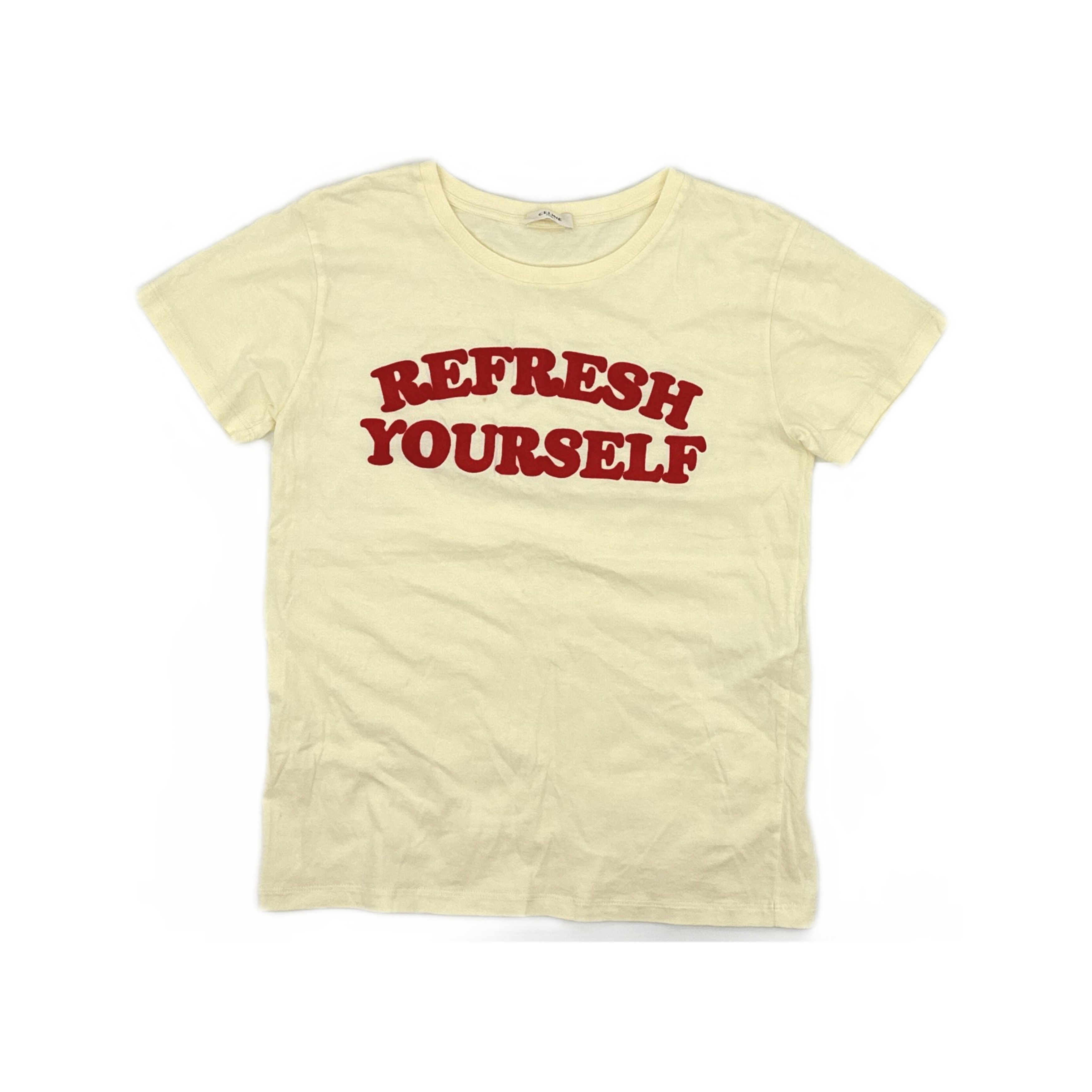 Celine Celine Refresh Yourself Graphic T-Shirt S Size S / US 4 / IT 40 - 1 Thumbnail