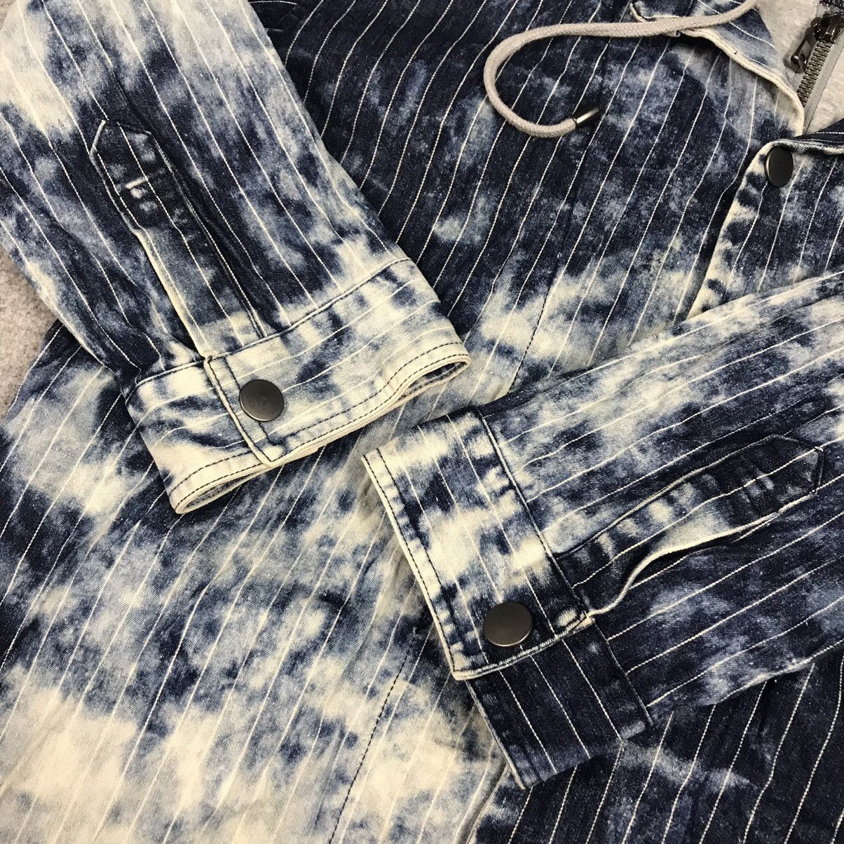Japanese Brand Semanticdesign Acid Wash Style Zipper Denim Jacket Size US L / EU 52-54 / 3 - 5 Thumbnail