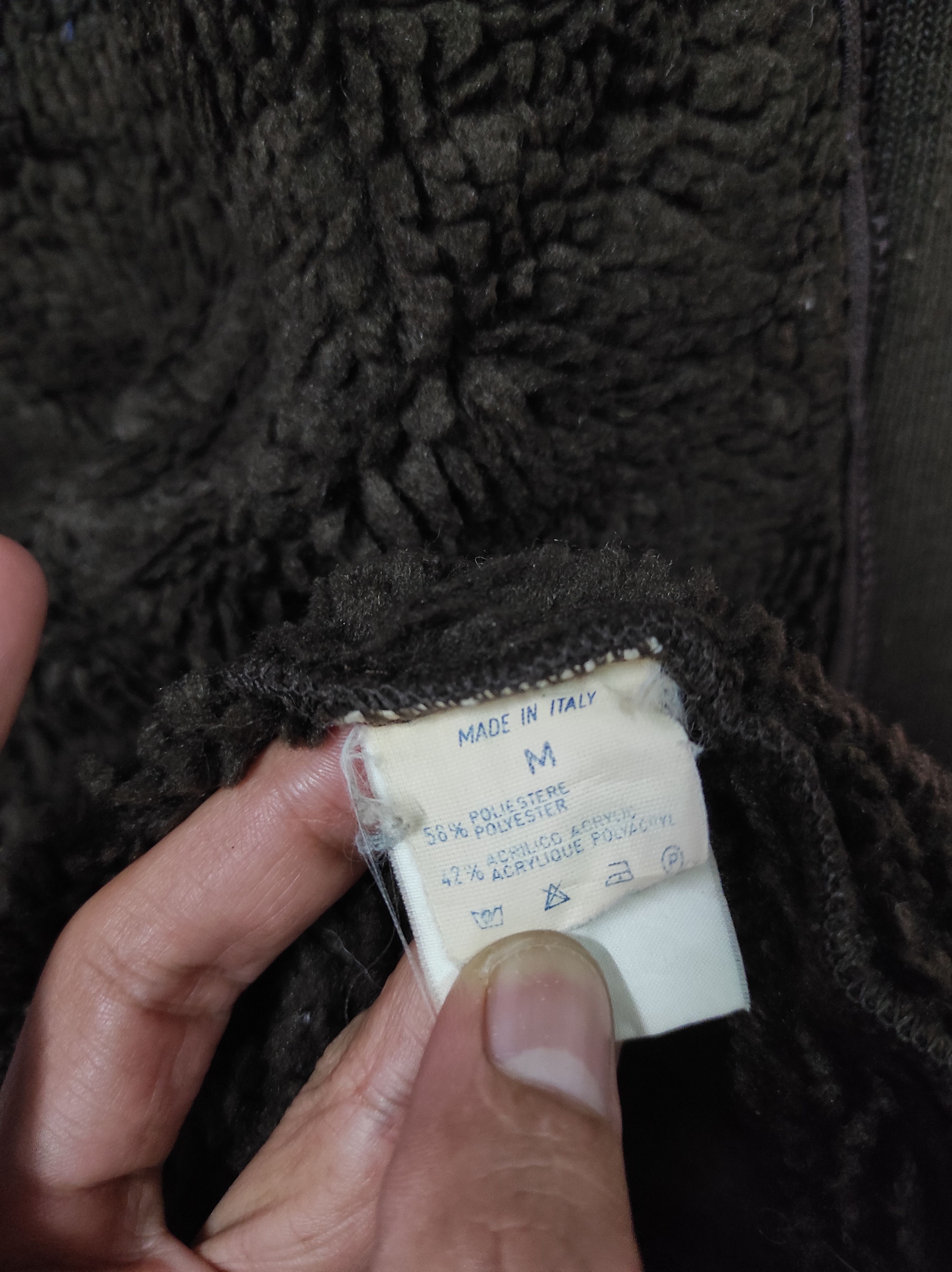 MCM × Vintage LEGERE MCM LINING SHERPA JACKET SWEATER Size US M / EU 48-50 / 2 - 7 Thumbnail