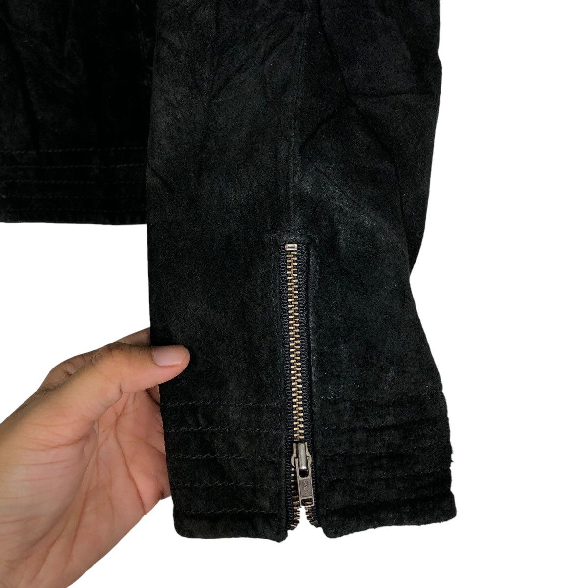 Japanese Brand 📌Vintage Cropped Leather Jacket Rule Issey Miyake Size US L / EU 52-54 / 3 - 16 Thumbnail