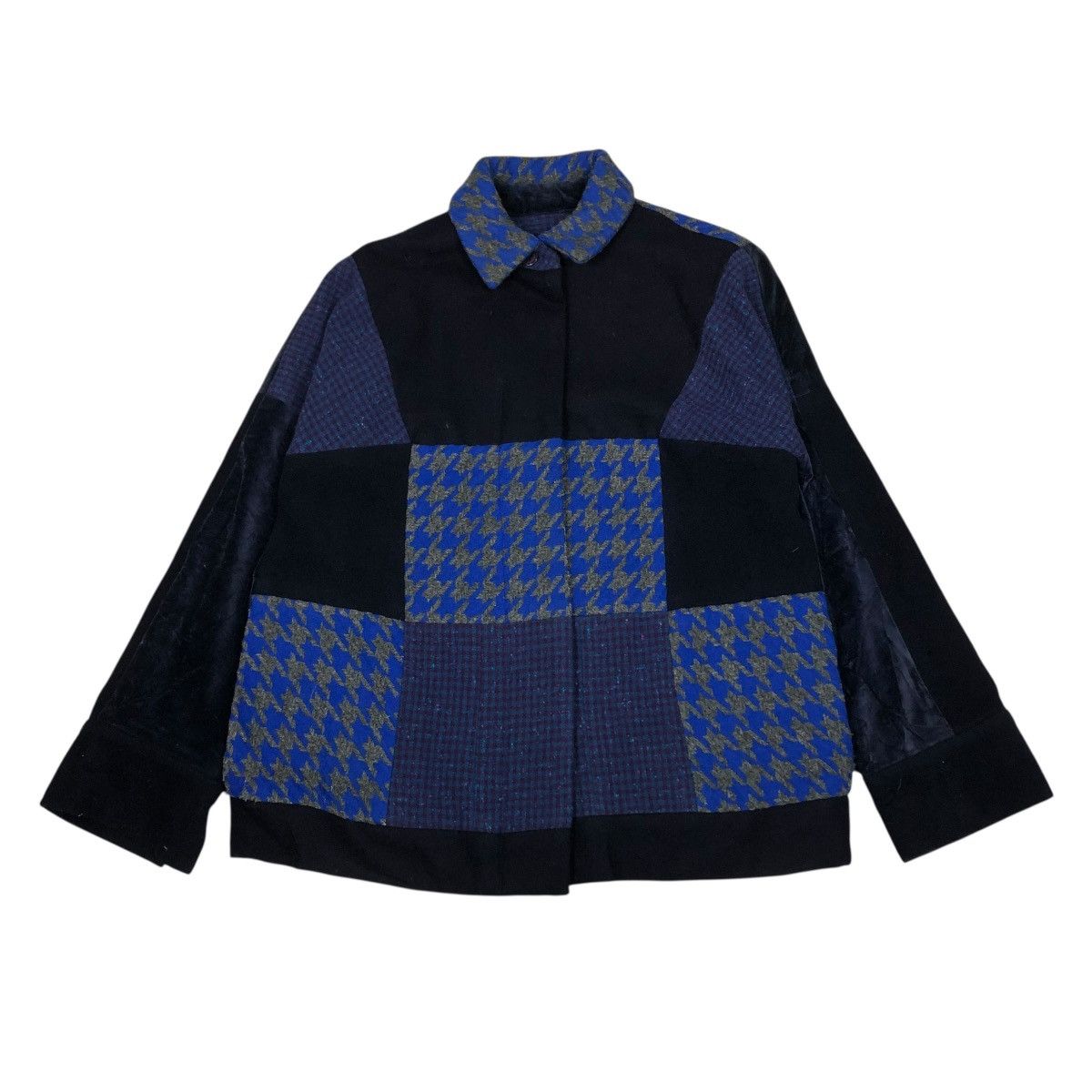 Japanese Brand 🔥VINTAGE CHORE JACKET INDIGO PATCHWORK DESIGN KAPITAL STYLE Size US M / EU 48-50 / 2 - 1 Thumbnail