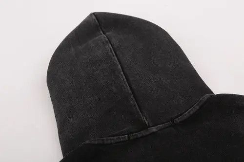 Japanese Brand Kihara x Asaka Vintage Washed Black Hoodie Sweatshirt Size US L / EU 52-54 / 3 - 7 Thumbnail