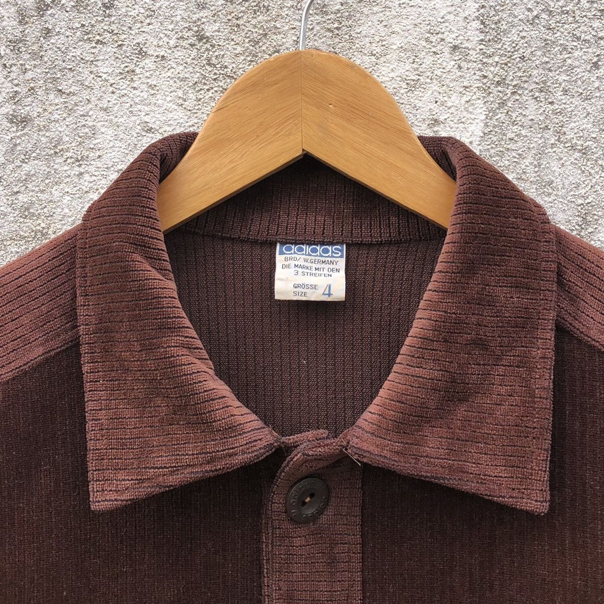 Adidas 🔥RARE VTG ADIDAS W/GERMANY 80S VELVET CORDUROY JACKETS Size US M / EU 48-50 / 2 - 15 Thumbnail