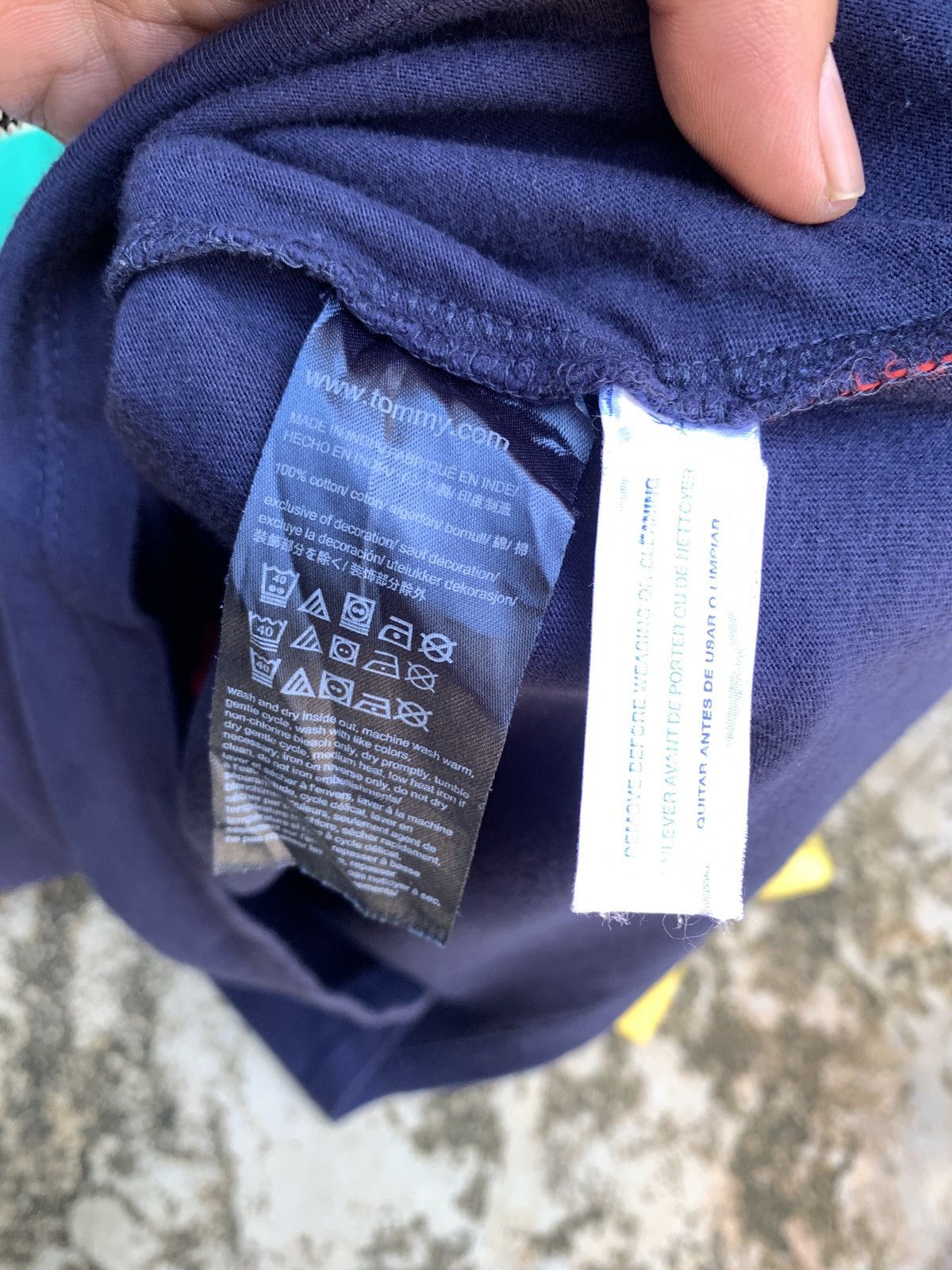 Tommy Hilfiger × Tommy Jeans Tommy Hilfiger Multicolor Big Flag Logo Top Size M / US 6-8 / IT 42-44 - 9 Thumbnail