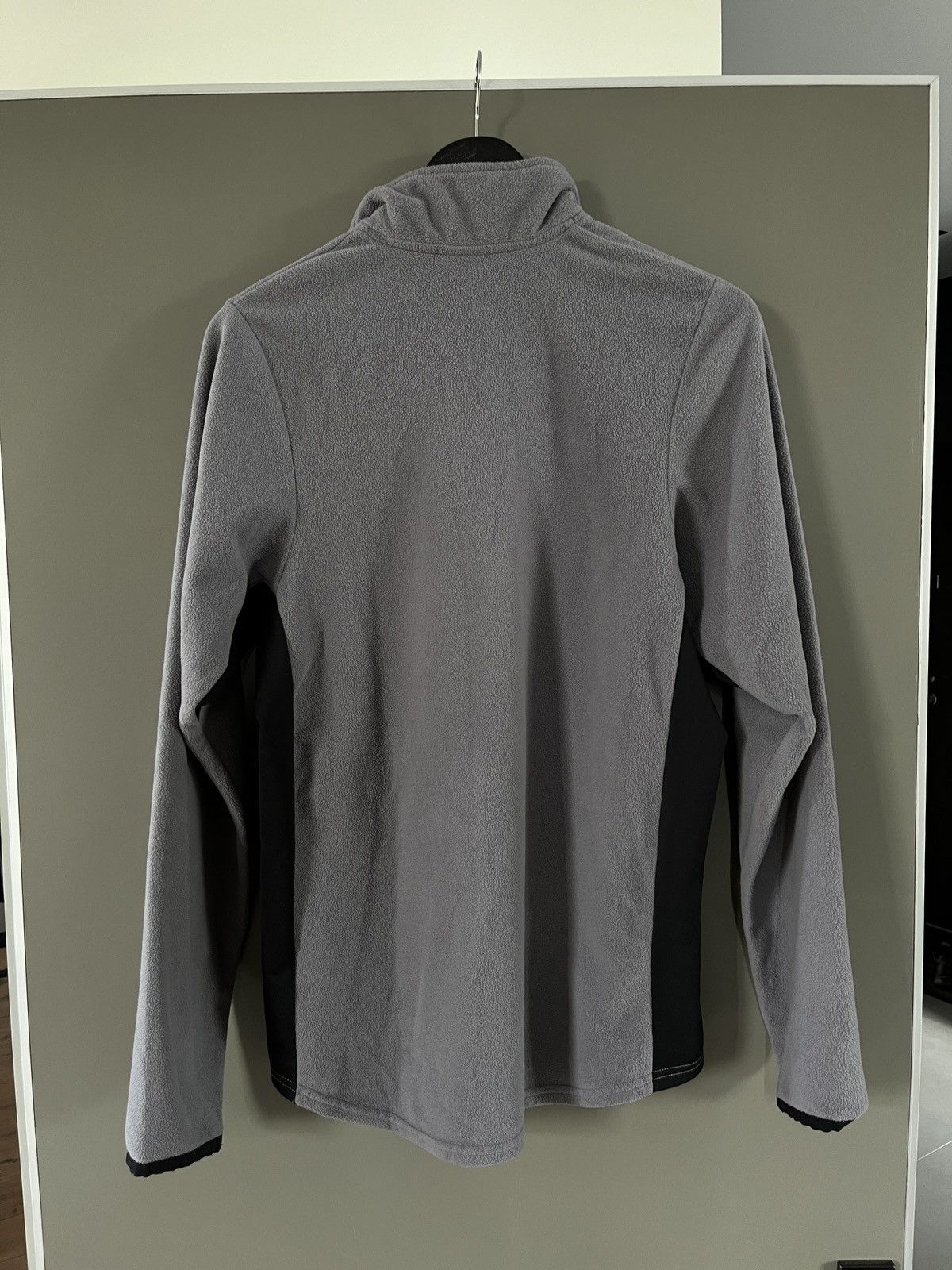 Nike × Vintage Nike Vintage Gray Fleece 1/3 Sweatshirt Size US S / EU 44-46 / 1 - 11 Thumbnail