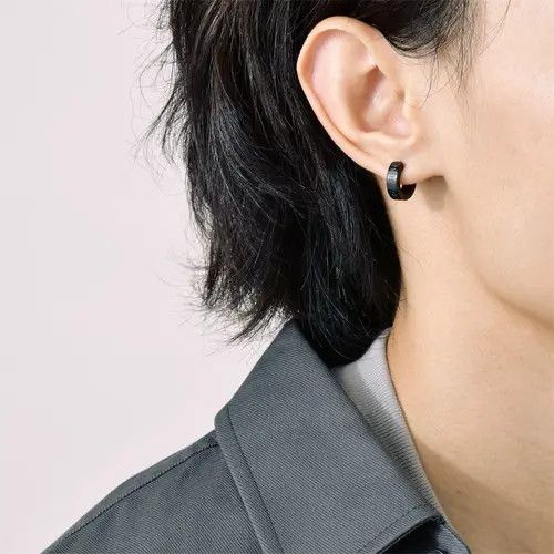 Designer × Sterling Silver Norwegian Viking Rune Hoop Earrings Size ONE SIZE - 2 Thumbnail