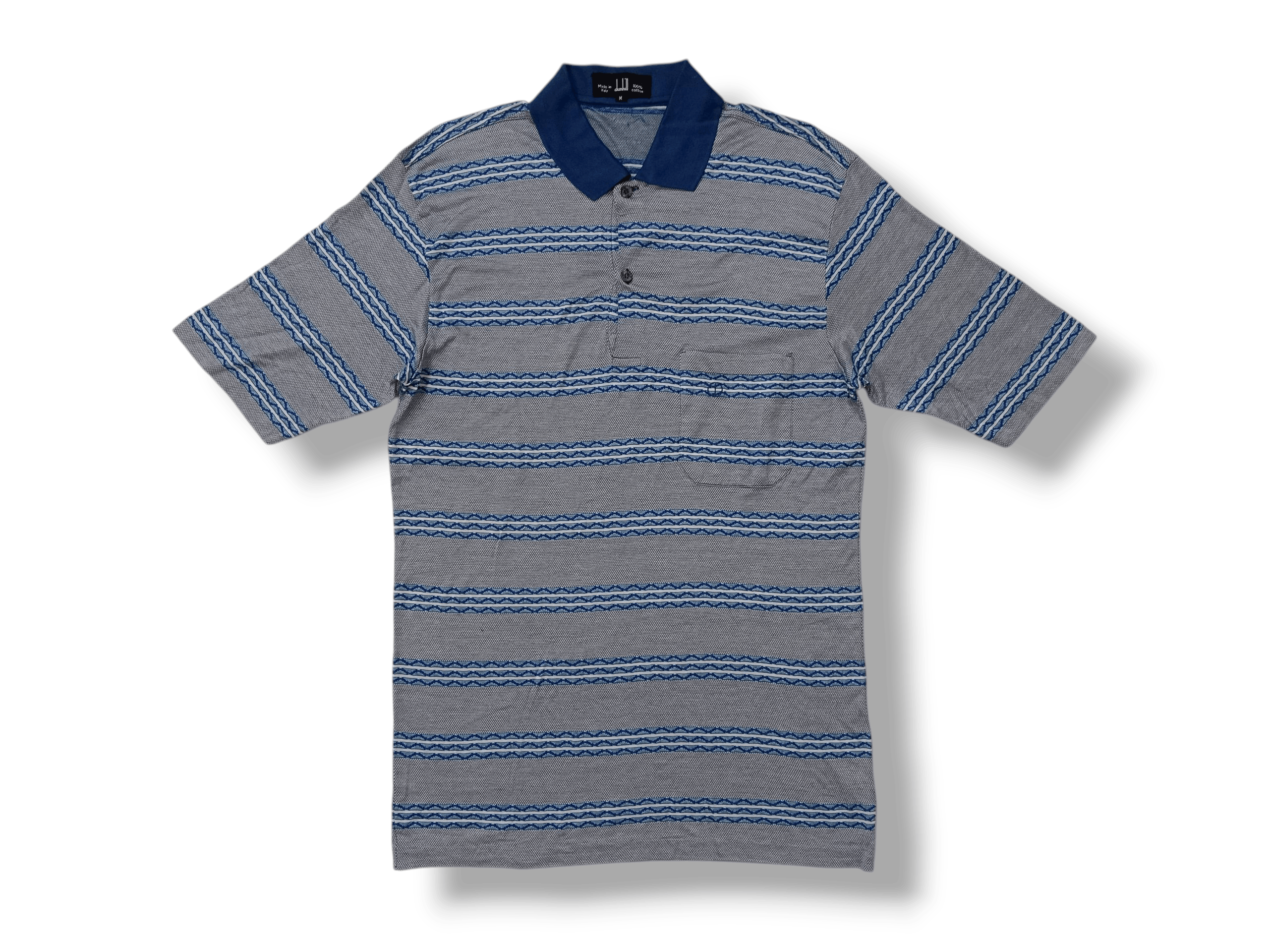 Alfred Dunhill Vintage Alfred Dunhill Polo Shirt Size US M / EU 48-50 / 2 - 1 Thumbnail