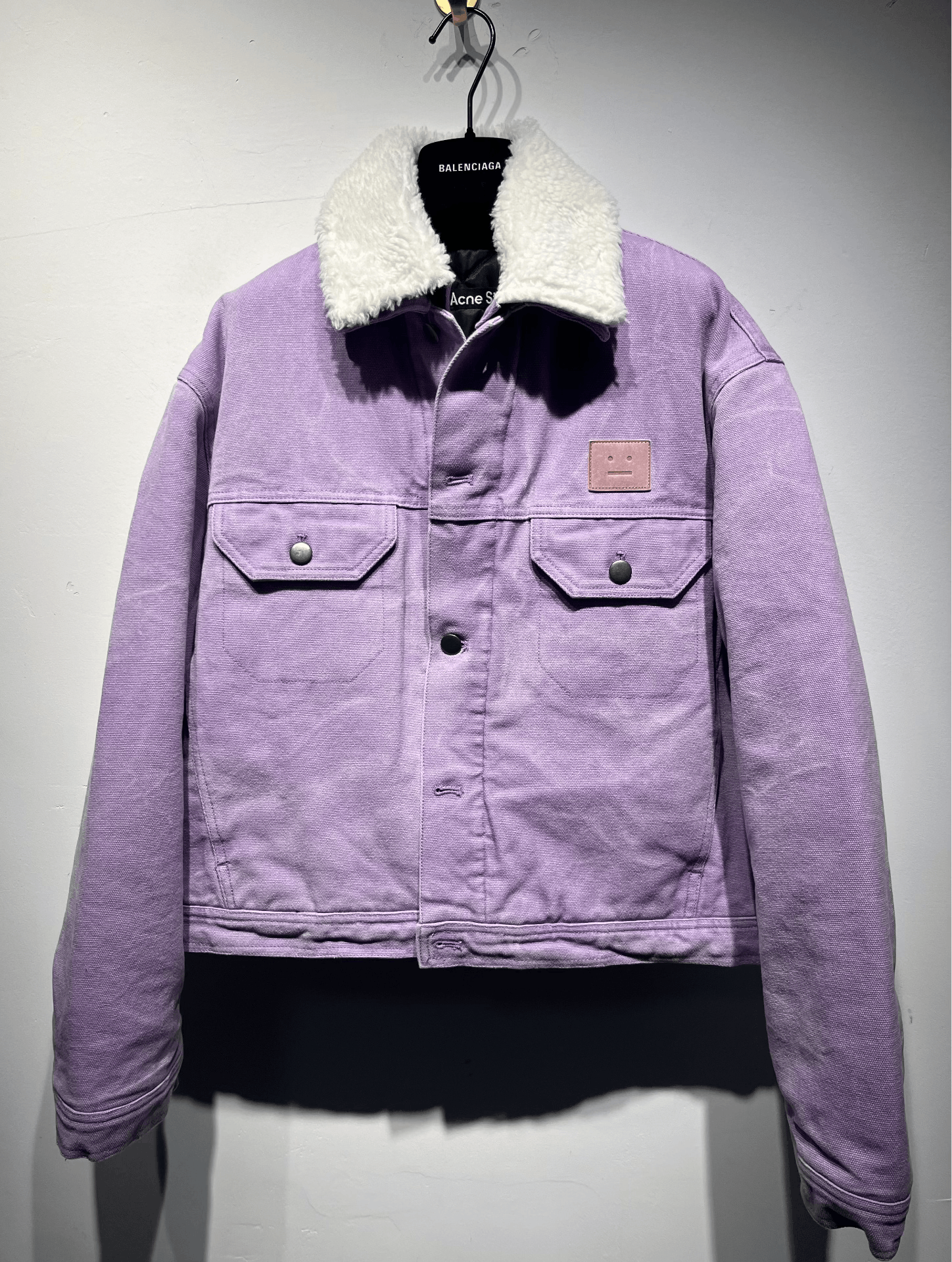 Acne Studios Acne Studios Purple Jacket XS Women Size XS / US 0-2 / IT 36-38 - 1 Thumbnail