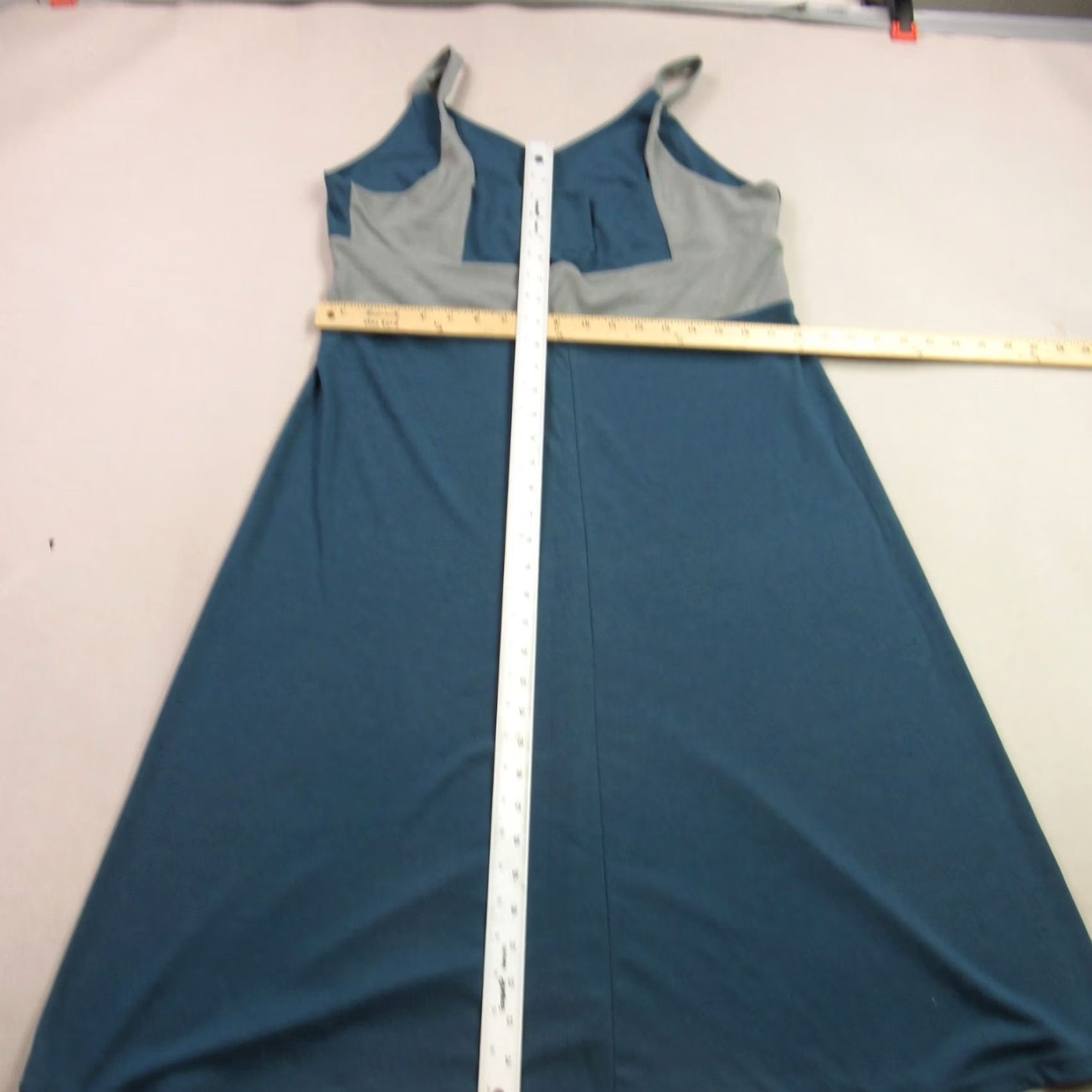 Vintage Kuhl Dress Womens XL Sleeveless Lightweight Stretch Blue V Neck Casual Dress Size XL / US 12-14 / IT 48-50 - 6 Thumbnail