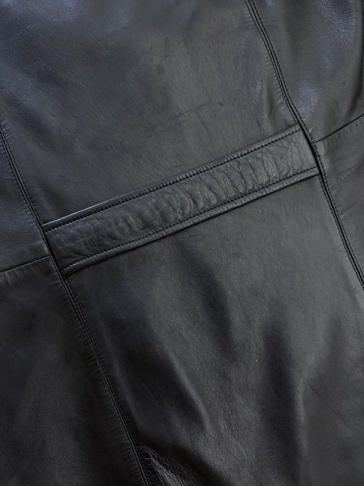 Hussein Chalayan Hussein Chalayan - Early 00’s Genuine Leather Dress Size M / US 6-8 / IT 42-44 - 5 Thumbnail