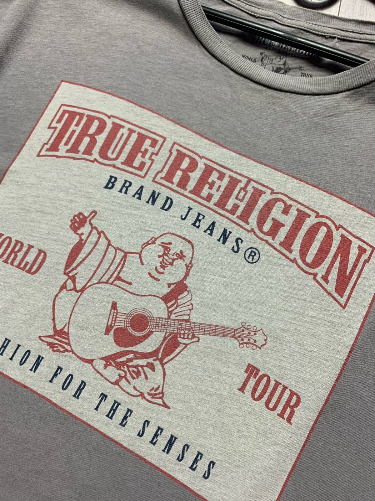 Japanese Brand × True Religion True religion big logo T-shirt Size XL tee Size US XL / EU 56 / 4 - 5 Thumbnail