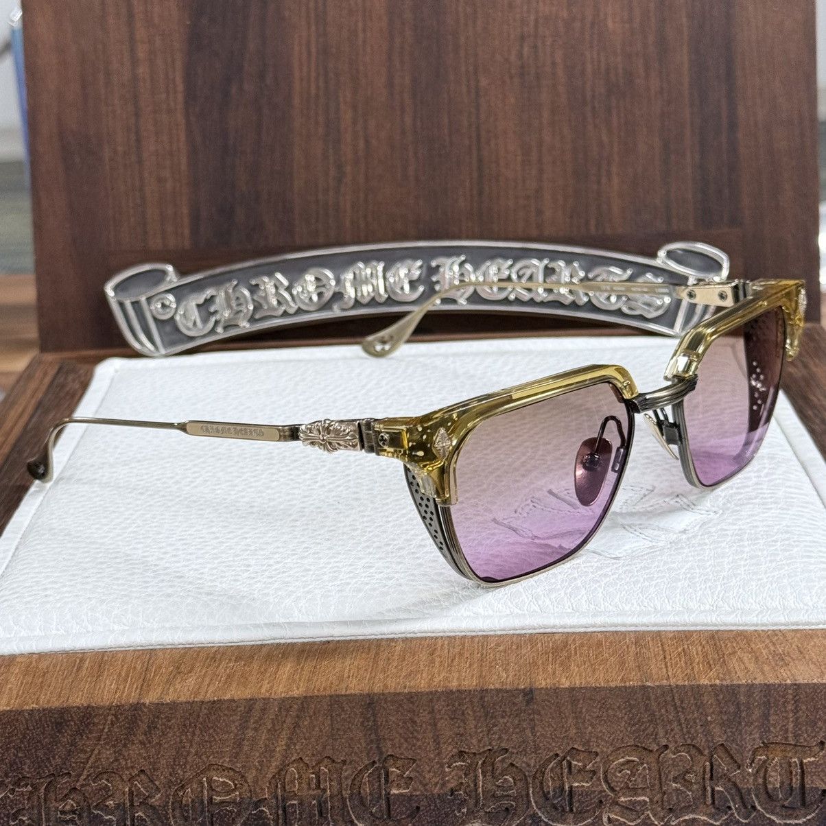 Chrome Hearts Chrome Hearts LMGA 1/1 ‘Lakers’ Sunglasses Size ONE SIZE - 5 Thumbnail