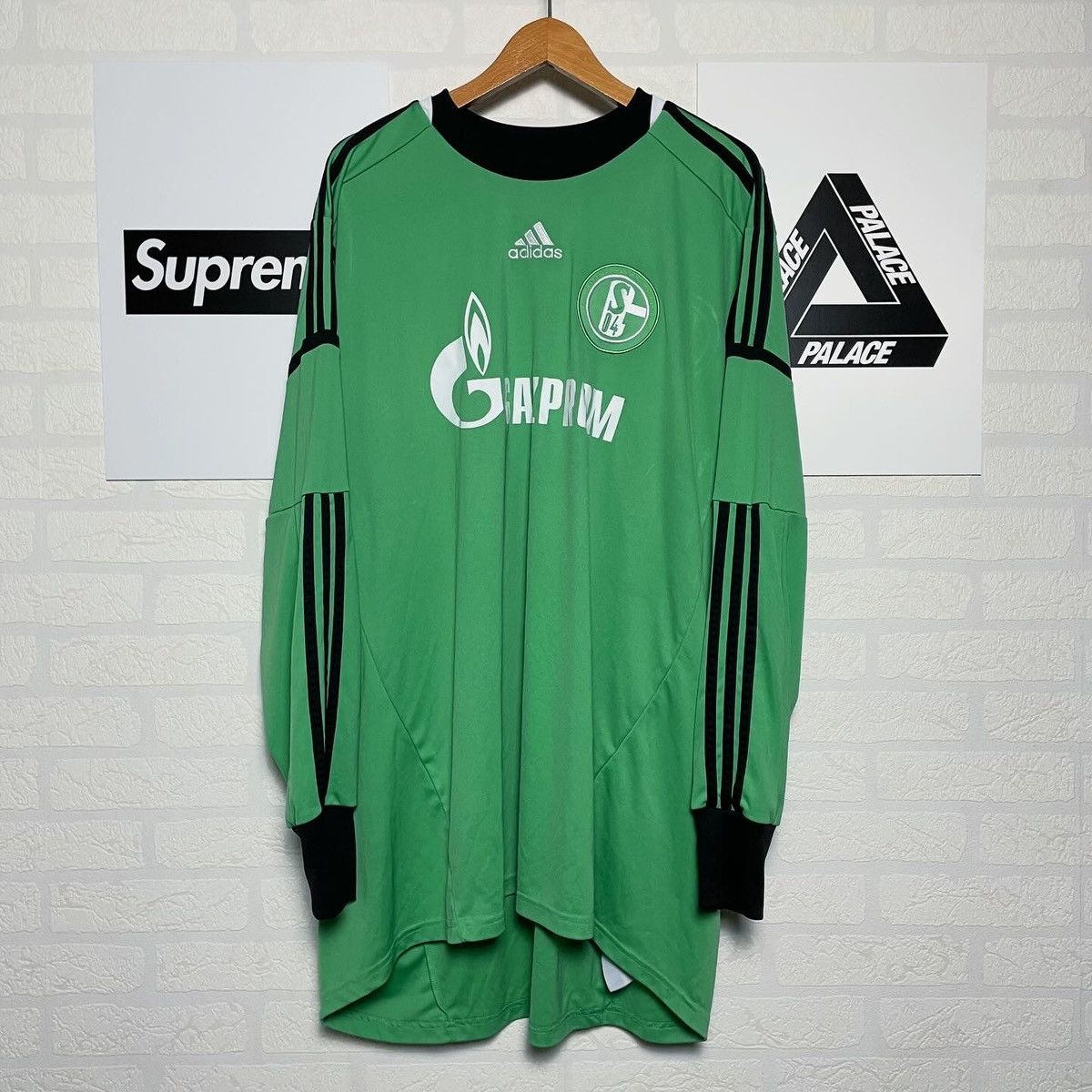 Adidas × Other Schalke 2014 Goalkeeper Football Shirt Soccer Adidas Jersey Size US XXL / EU 58 / 5 - 1 Thumbnail