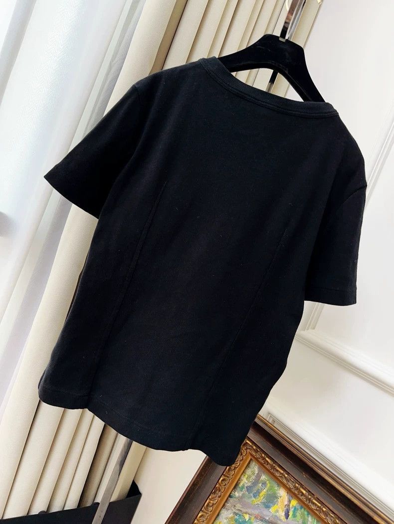 Chanel Chanel 23K Camellia Beaded Short Sleeve Top Size M / US 6-8 / IT 42-44 - 2 Thumbnail
