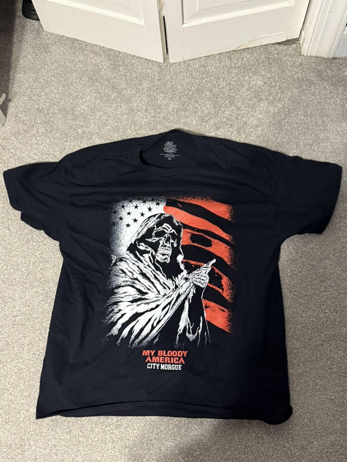 City Morgue CITY MORGUE MY BLOODY AMERICA TEE Size US XL / EU 56 / 4 - 1 Thumbnail