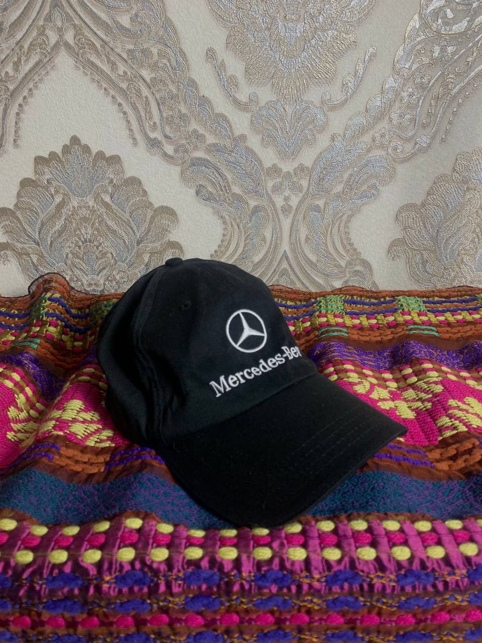 Mercedes-Benz × Vintage VERY RARE MERCEDES BENZ CAP NASCAR HATS RACING MACLAREN Y2K Size ONE SIZE - 1 Thumbnail