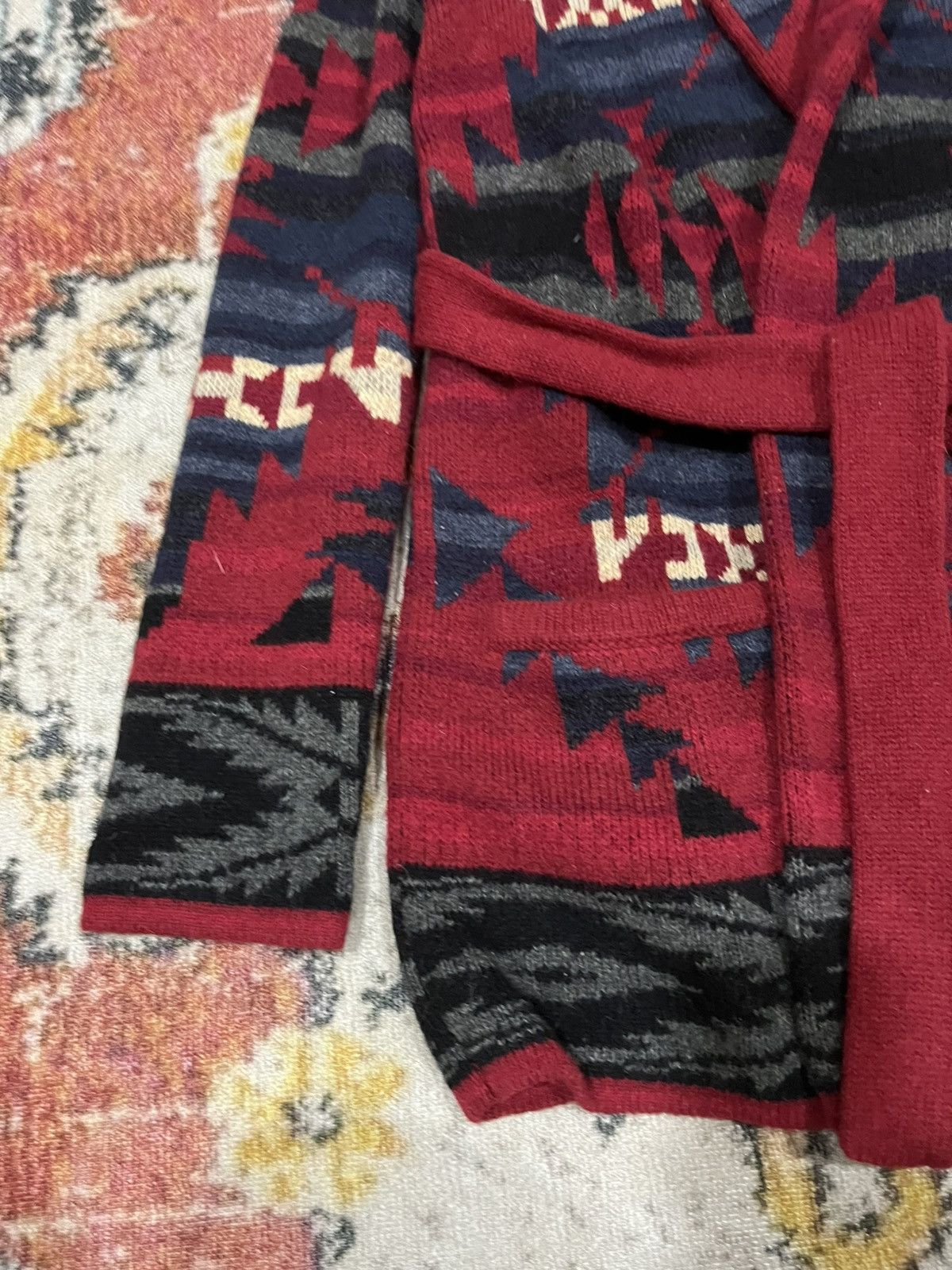 Polo Ralph Lauren Ralph Lauren Sweater Southwestern RRL Navajo Intarsia Size M / US 6-8 / IT 42-44 - 7 Thumbnail