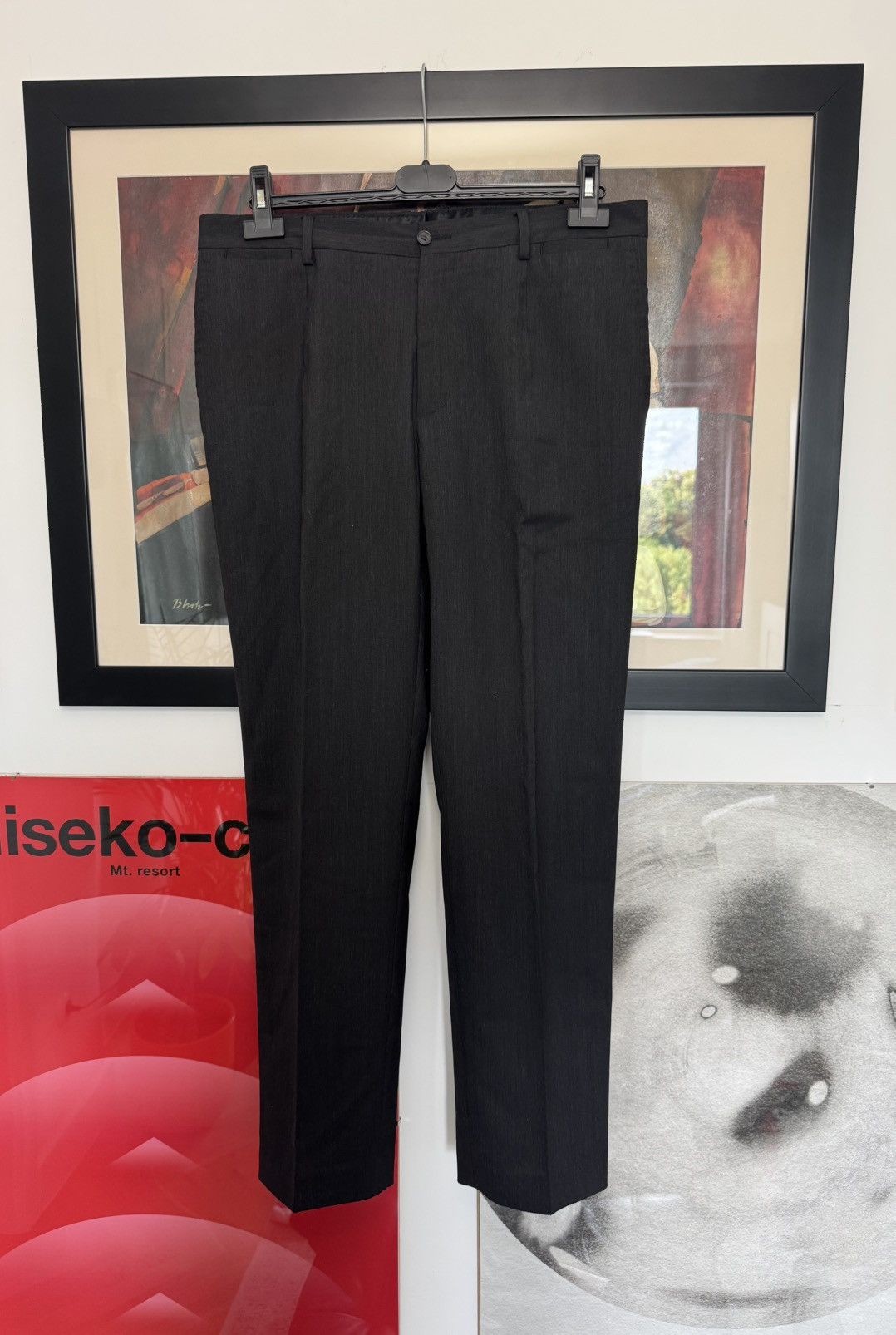 Dolce & Gabbana Dolce&Gabbana D&G Vintage Casual Black Pant Luxury High End Size US 33 - 1 Thumbnail