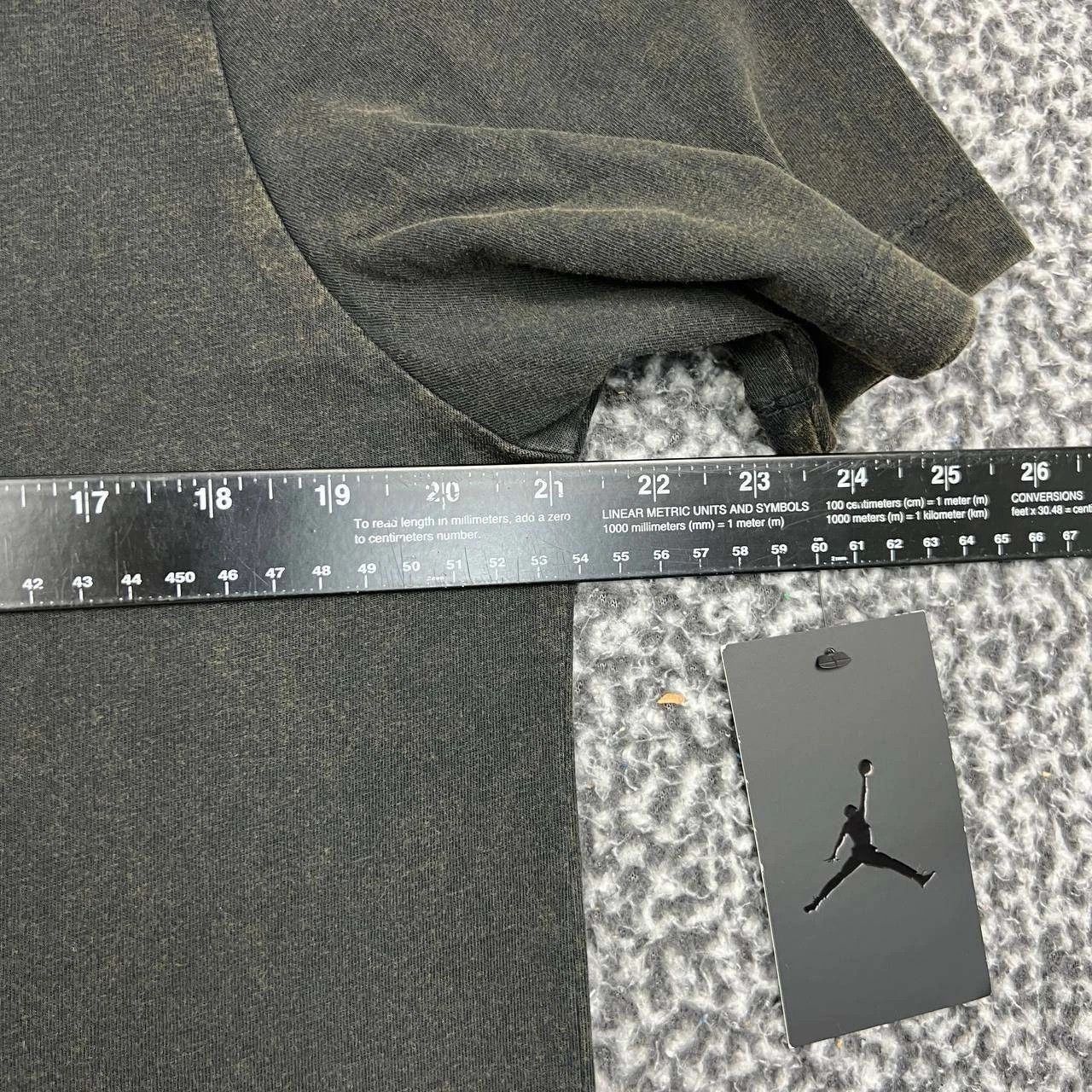 Jordan Brand Air Jordan Flight Shirt Men L Washed Short Sleeve New Cotton Size US L / EU 52-54 / 3 - 4 Thumbnail