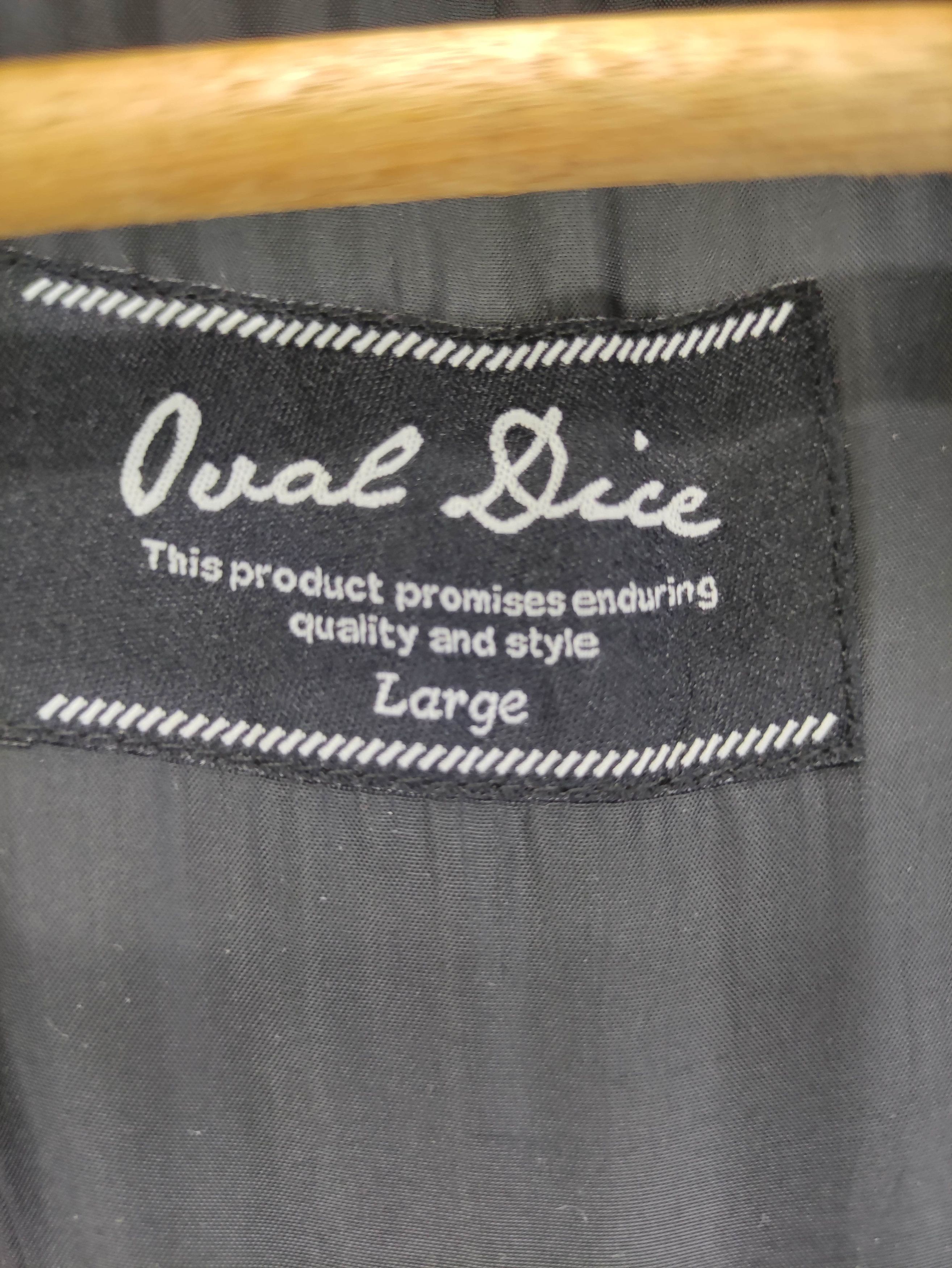 Japanese Brand Vintage Oval Dice Fleece Jacket With Hoodie Zipper Size US M / EU 48-50 / 2 - 5 Thumbnail