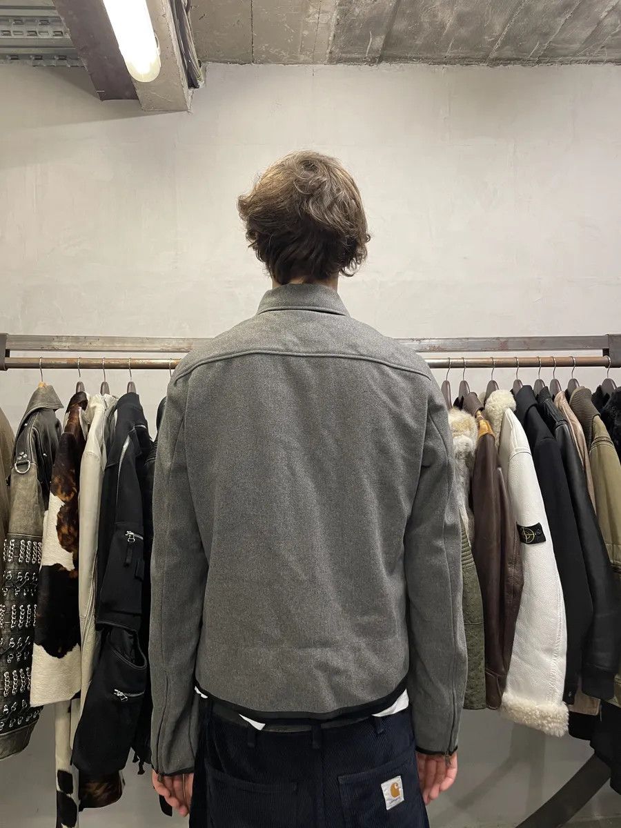 Prada 2000s Prada Wool Minimaliste Grey Jacket Size US L / EU 52-54 / 3 - 5 Thumbnail