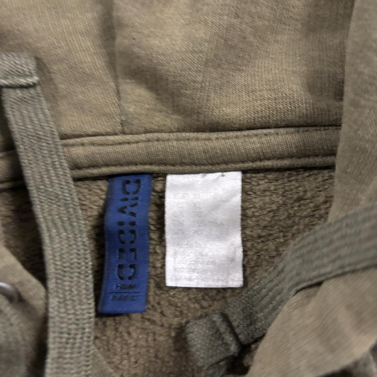 Vintage Crazy Vintage Y2K/2000s Olive Green Earth Tone Blank Essential Zip Hoodie! Size XL Size US XL / EU 56 / 4 - 6 Thumbnail