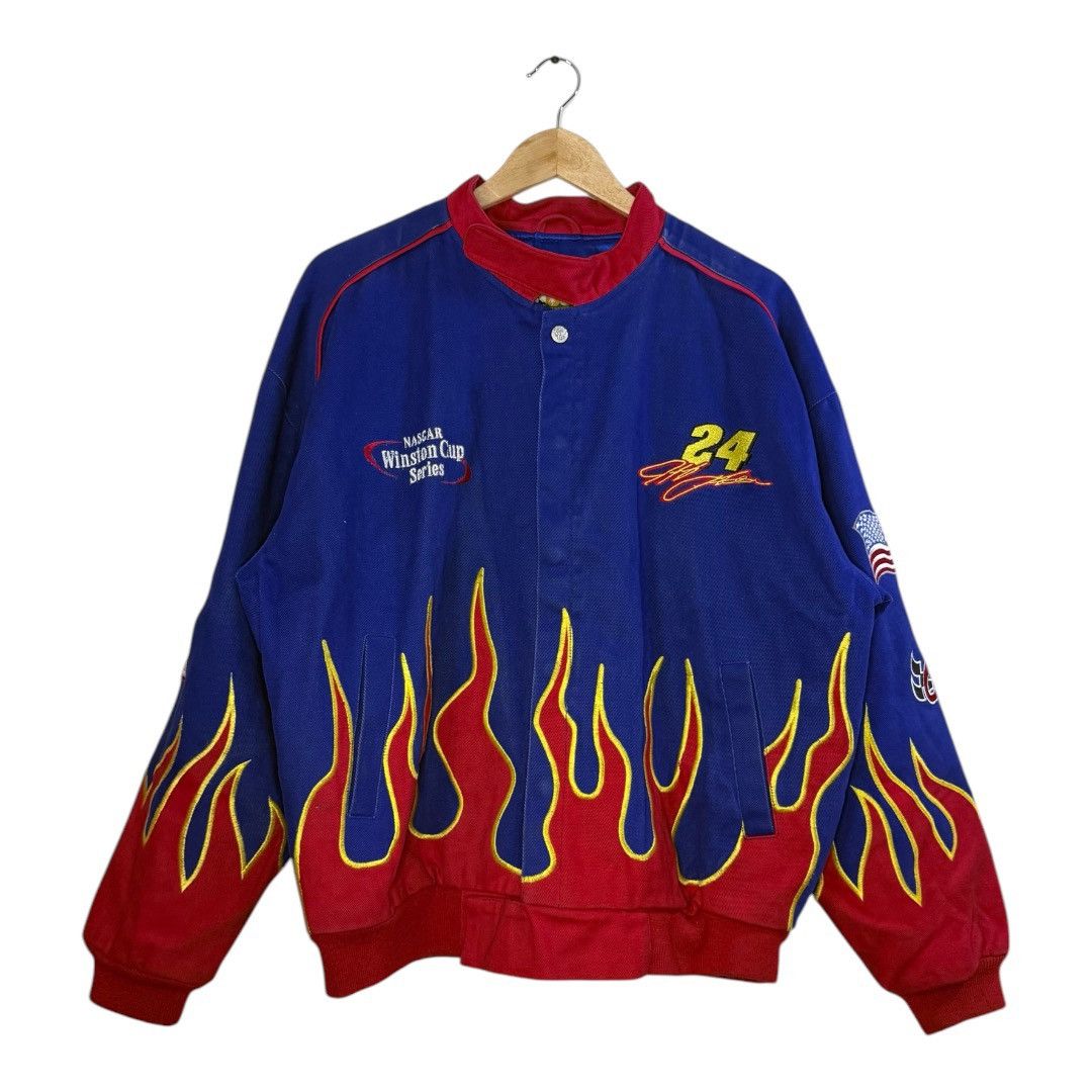 NASCAR × Vintage 2000s Jeff Gordon Nascar Jacket Size US M / EU 48-50 / 2 - 2 Thumbnail