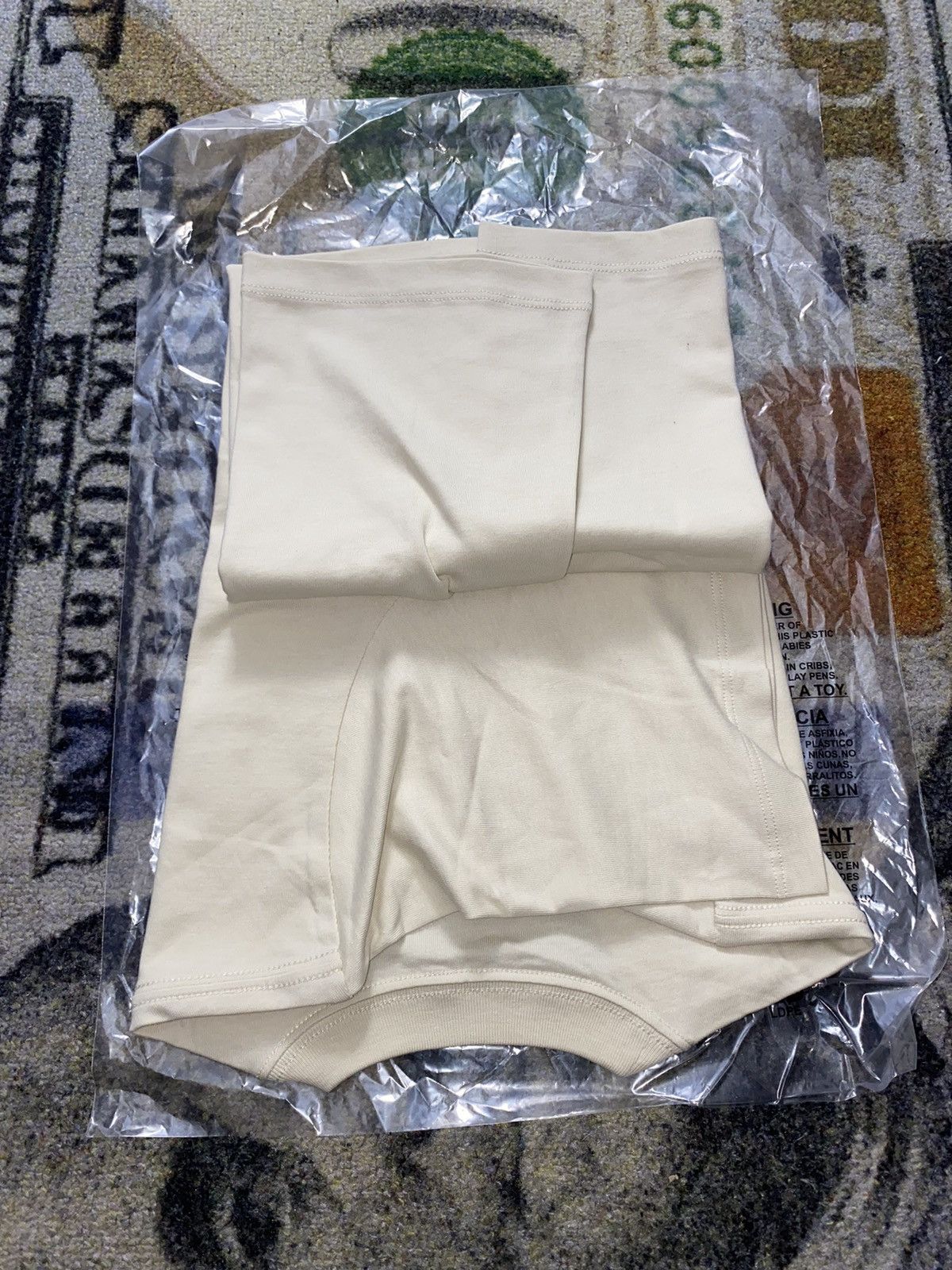 Aime Leon Dore Aime Leon Dore Basic Solid T-Shirt Cream Size US M / EU 48-50 / 2 - 2 Thumbnail