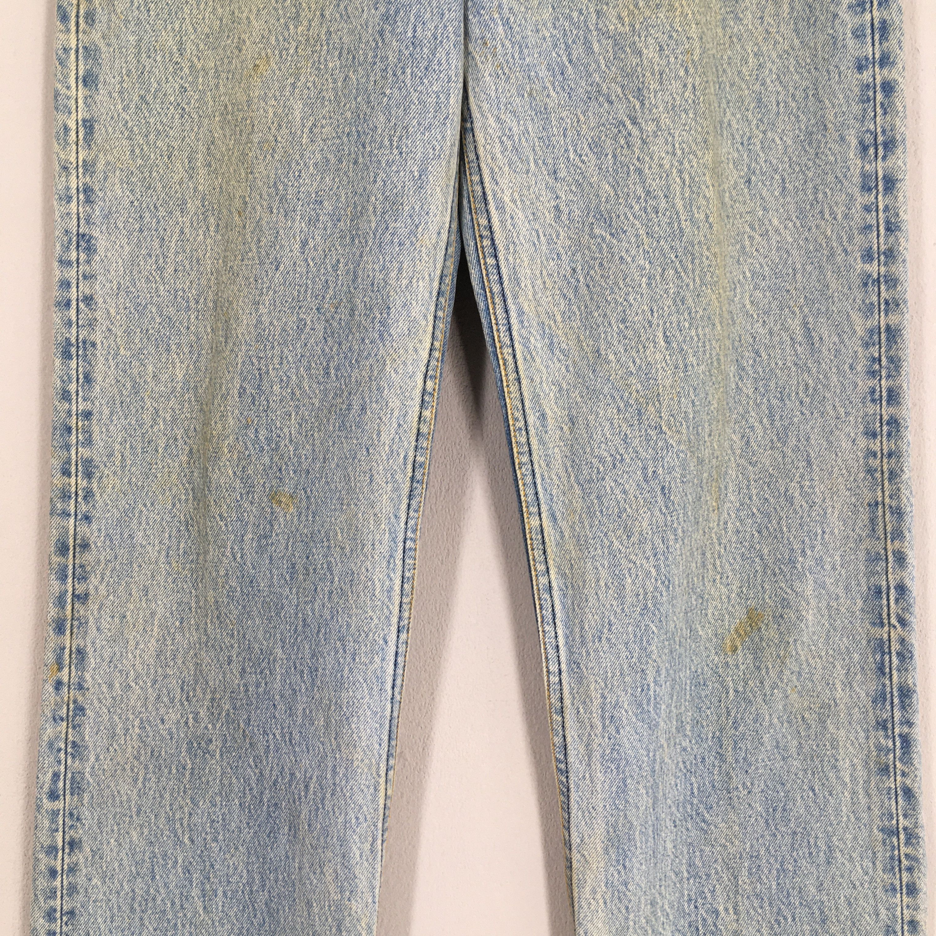 Levi's Size 30x33.5 Vintage 90s Levi's 501 Stonewash Denim S1796 Size US 30 / EU 46 - 3 Thumbnail