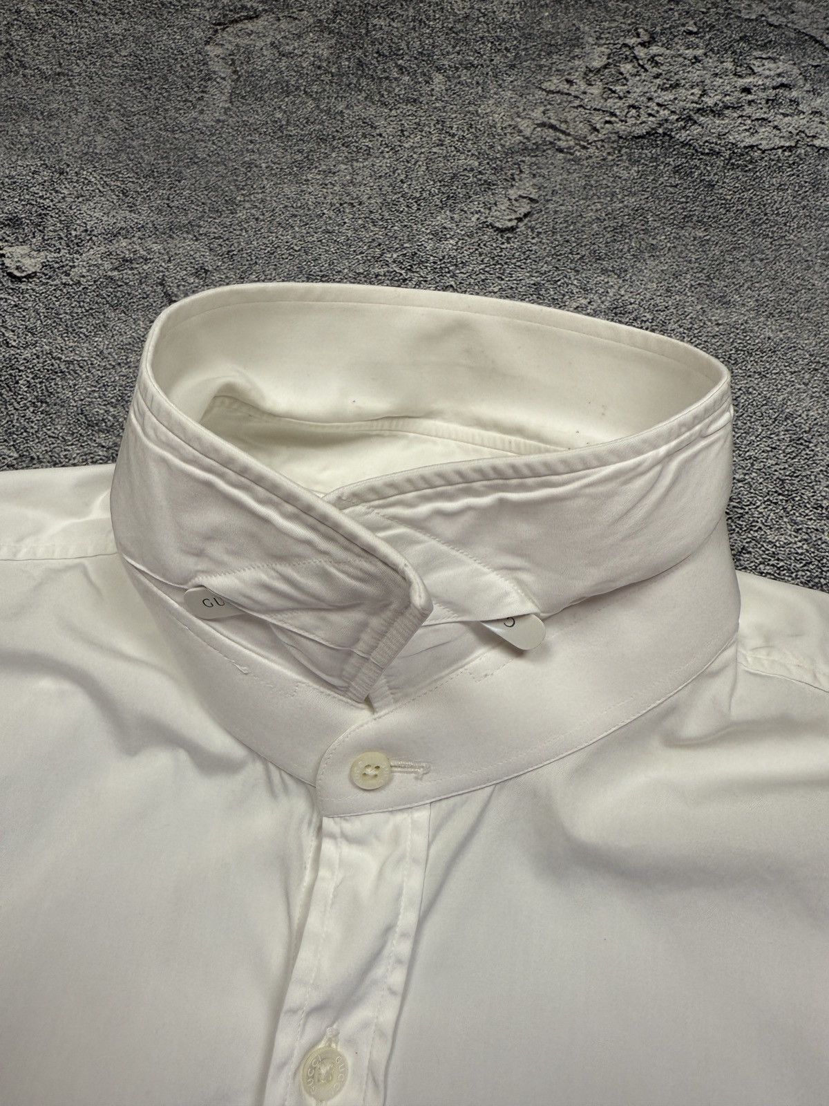 Gucci Vintage Gucci White Shirt Size US L / EU 52-54 / 3 - 9 Thumbnail
