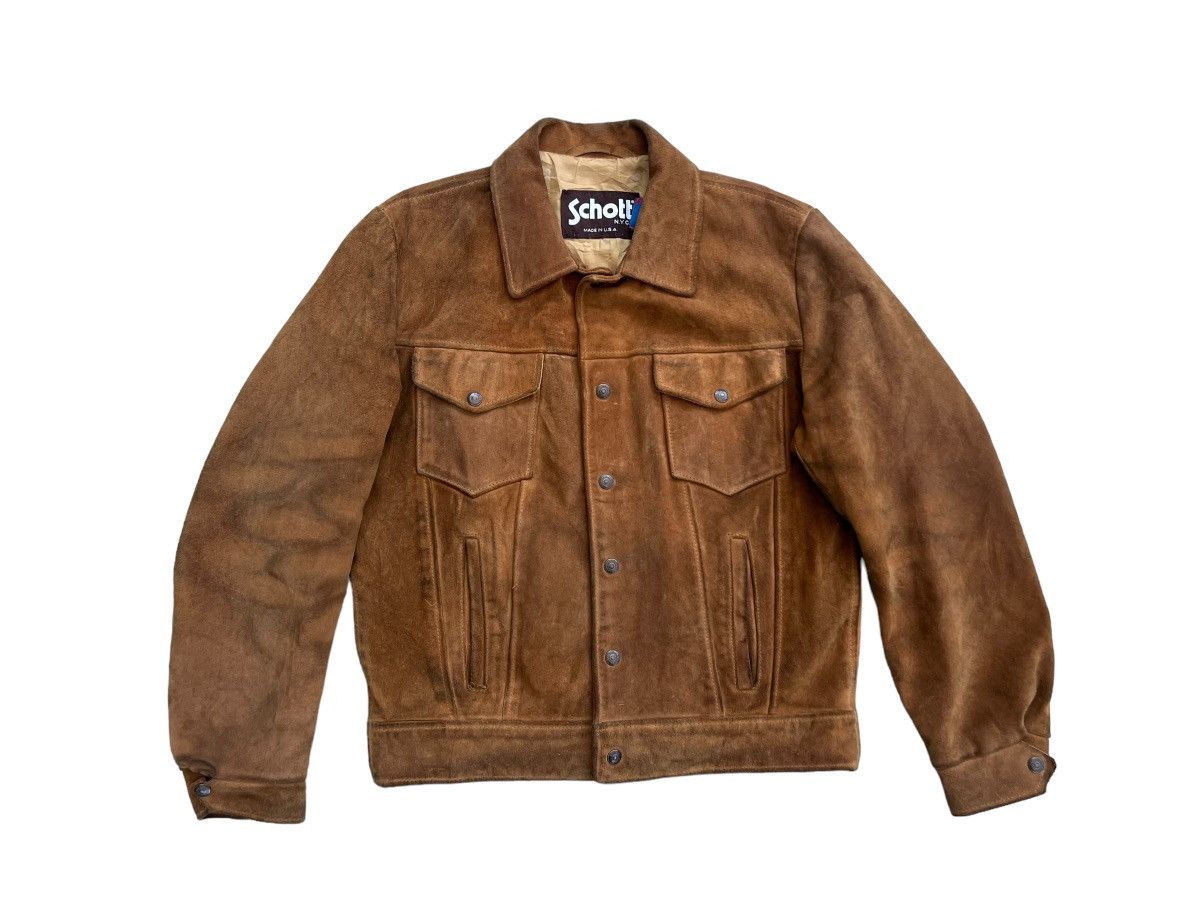 Leather Trucker Jacket | Grailed