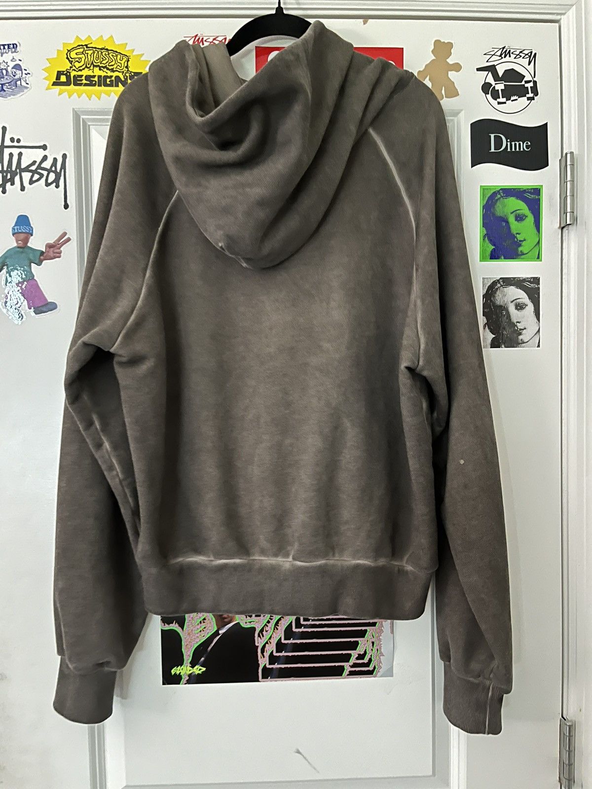 トップス Simply complicated overdyed hoodie SIMPLYCOMPLICATED OVERDYED HOODIE