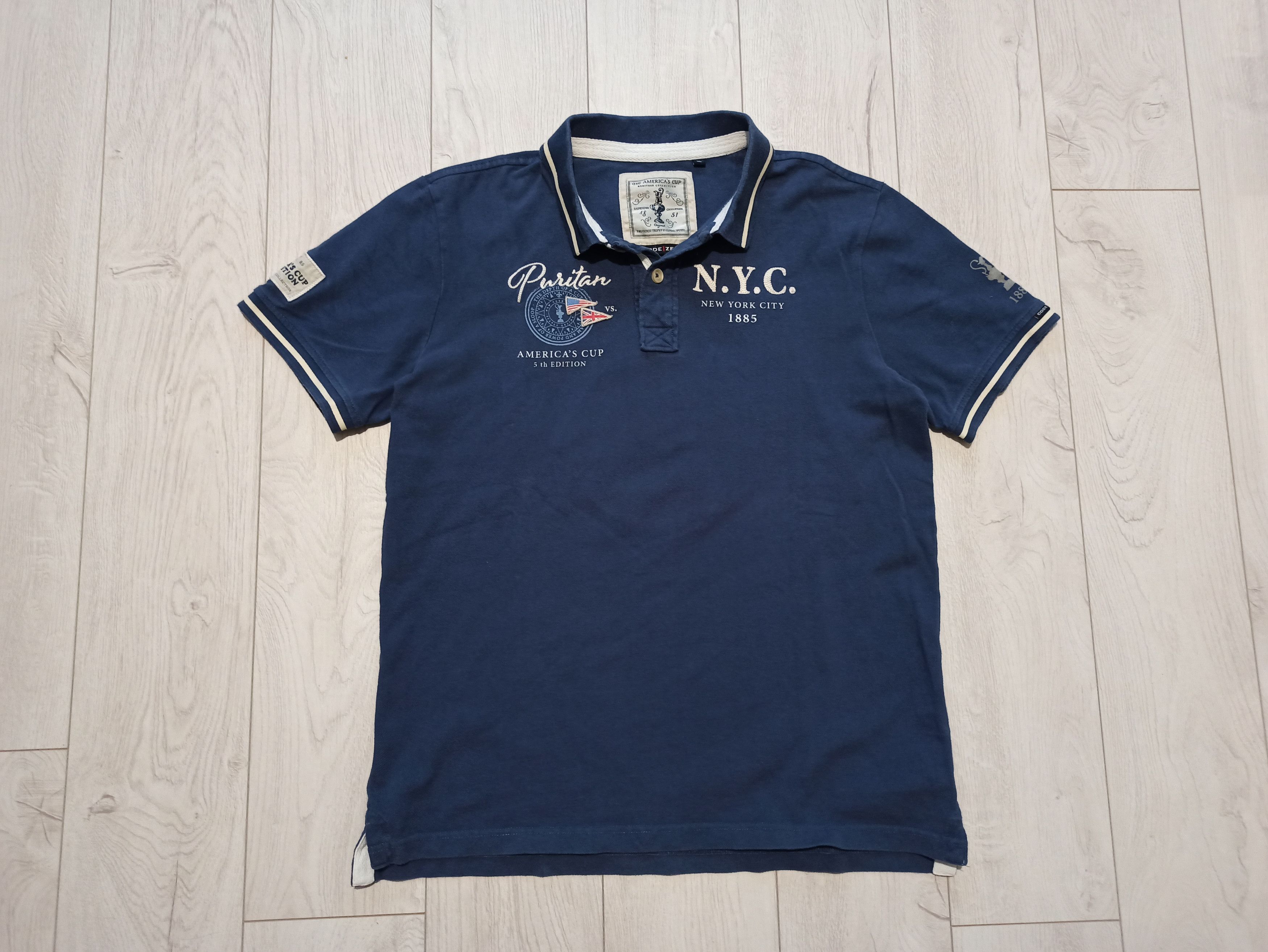 Puritan Puritan Americas cup 5 th edition Polo Shirt Size US L / EU 52-54 / 3 - 1 Thumbnail