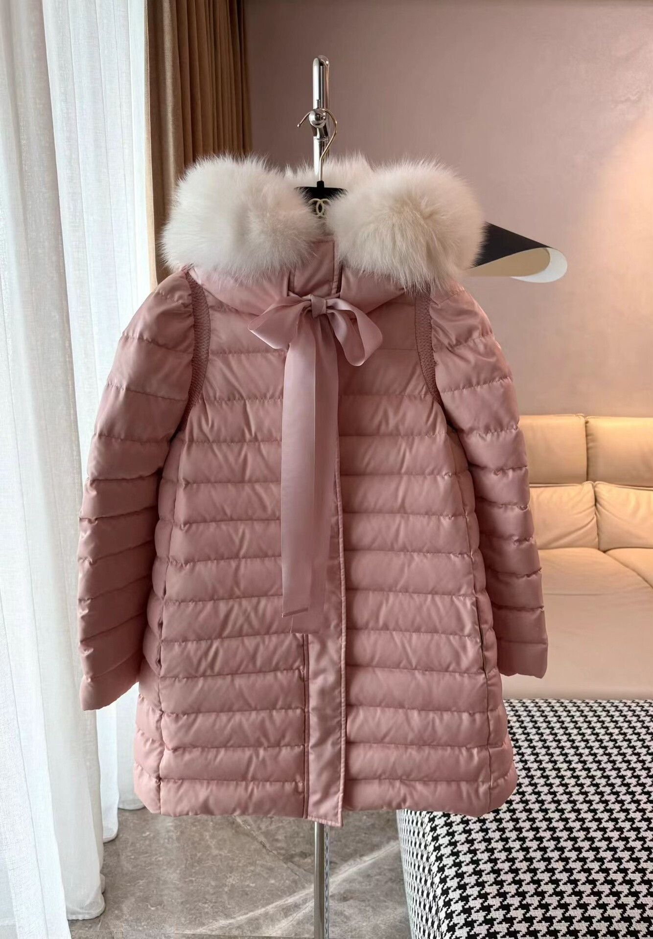Miu Miu Miu Miu Fox Fur Hooded Down Jacket Size S / US 4 / IT 40 - 1 Thumbnail