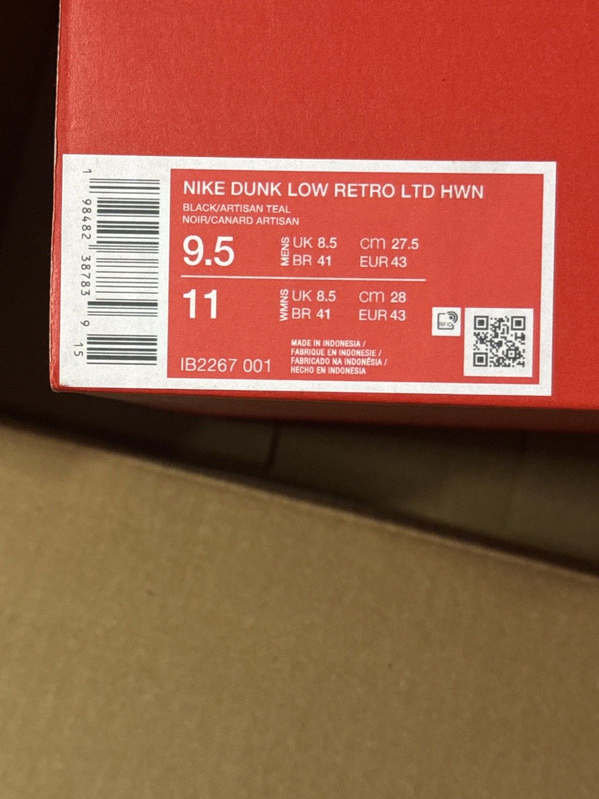 Nike Nike Dunk low LTD Wizard Size US 9.5 / EU 42-43 - 7 Thumbnail