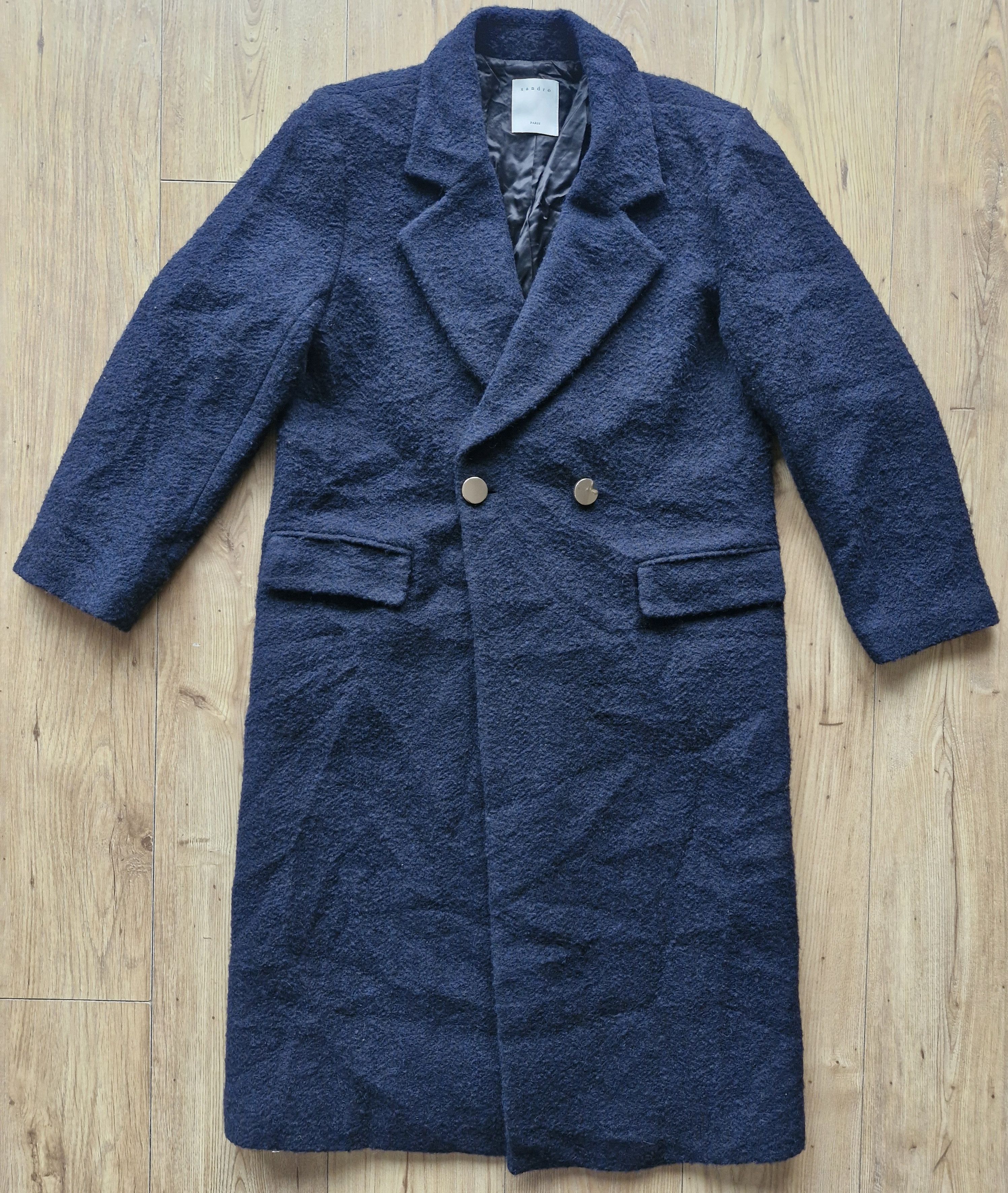 Sandro Women's coat Sandro Paris wool alpaca premium Size M / US 6-8 / IT 42-44 - 1 Thumbnail