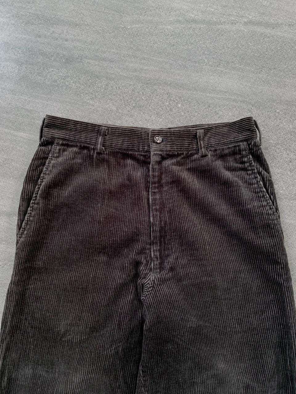 Comme des Garcons Homme FREE TAX! 90s Faded Baggy Corduroy Trousers Size US 29 - 2 Thumbnail
